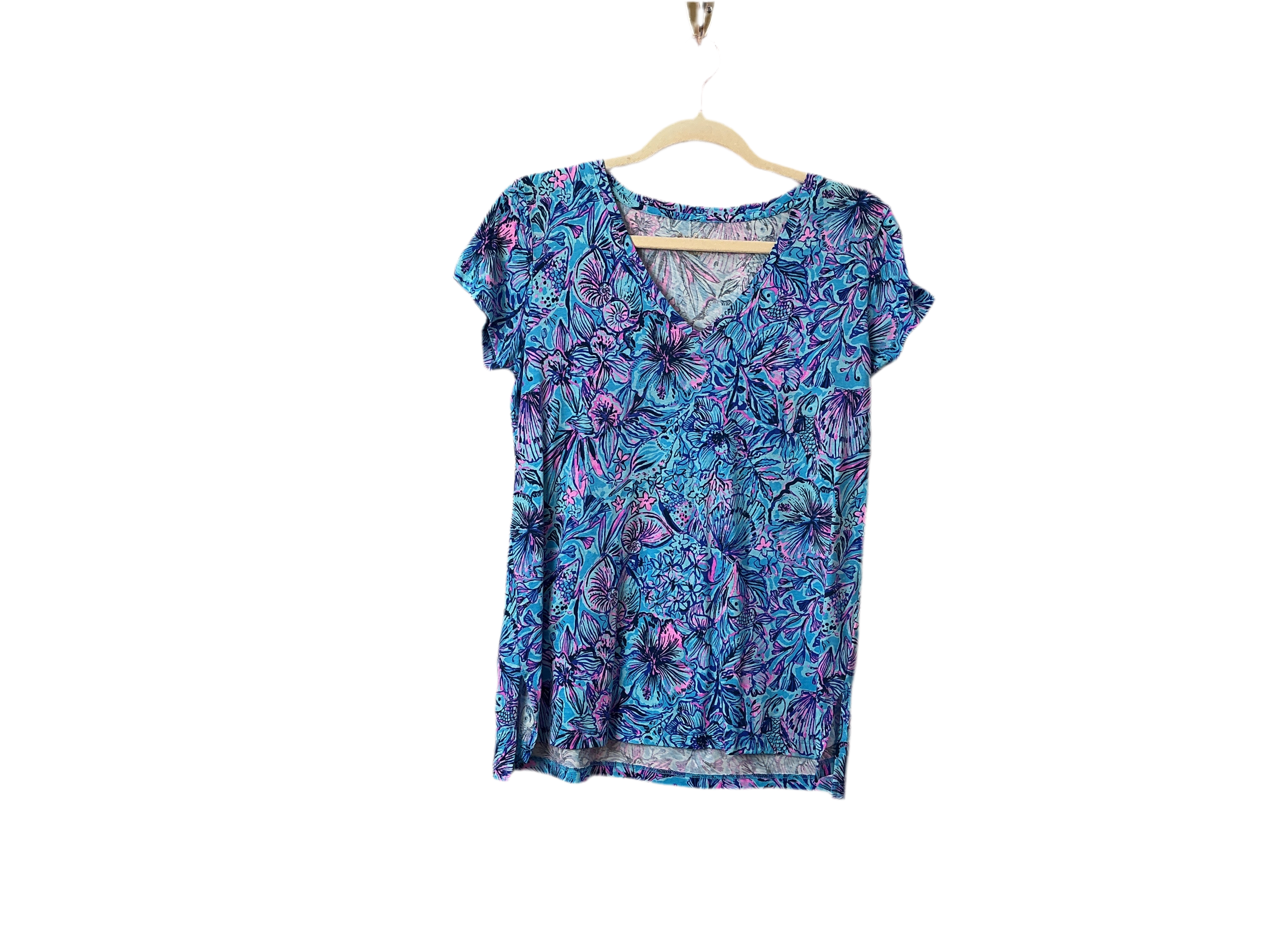 Lilly Pulitzer Short Sleeve Top - Size XS