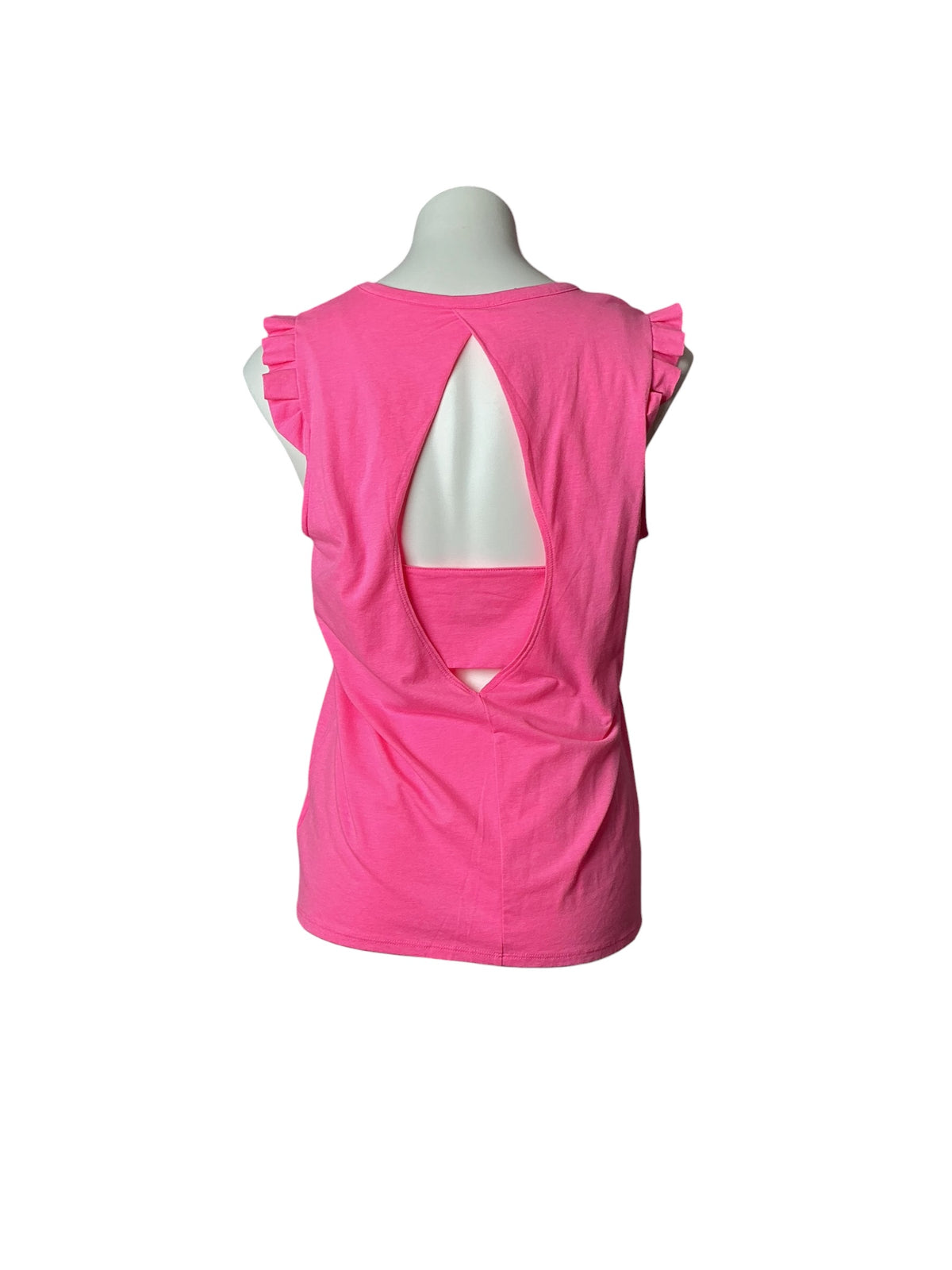 Lilly Pulitzer Luxletic Braxton Tank Top Pink Isle - Size M