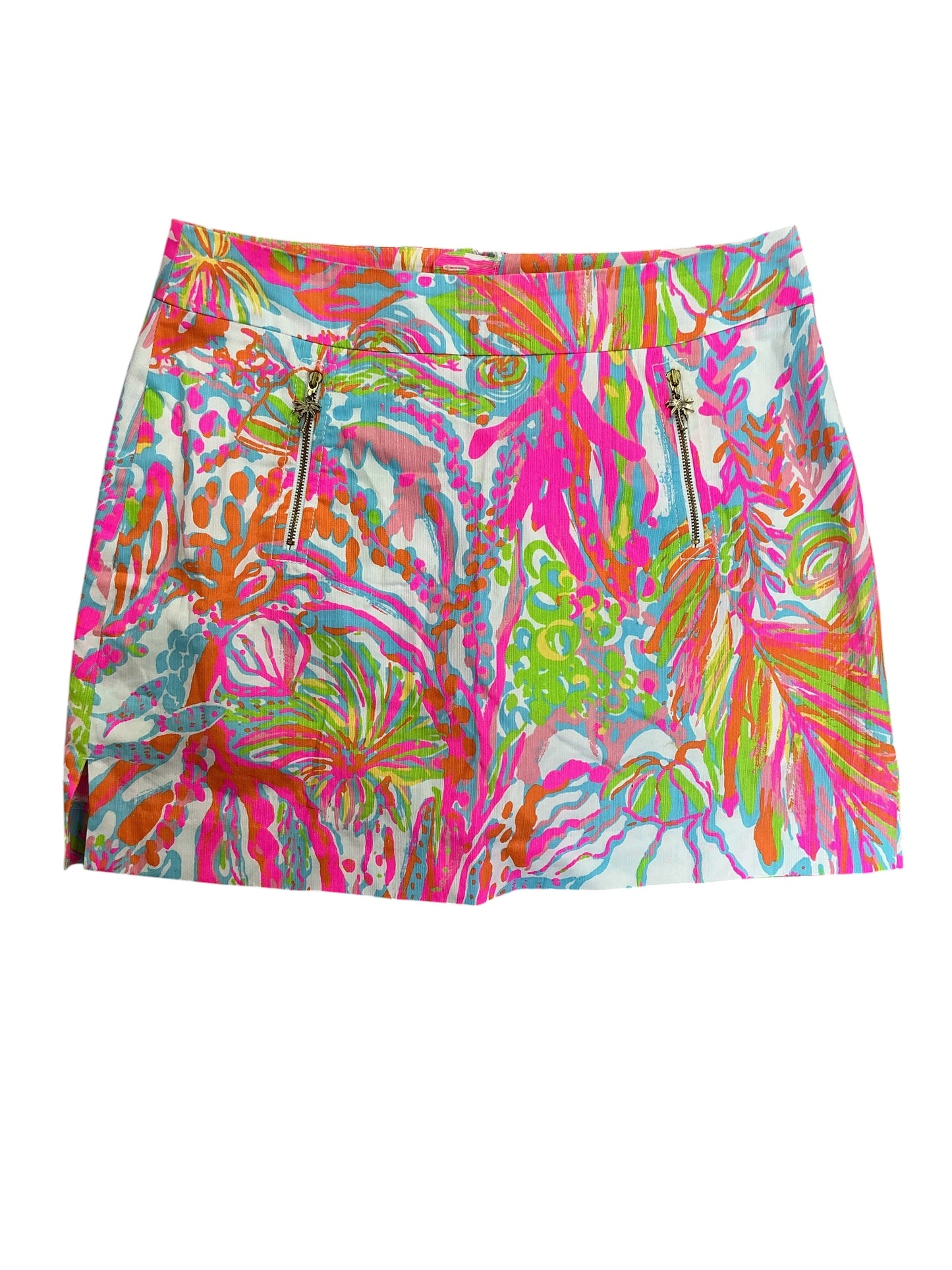 Lilly Pulitzer Marigold Skort Scuba To Cuba - Size 6
