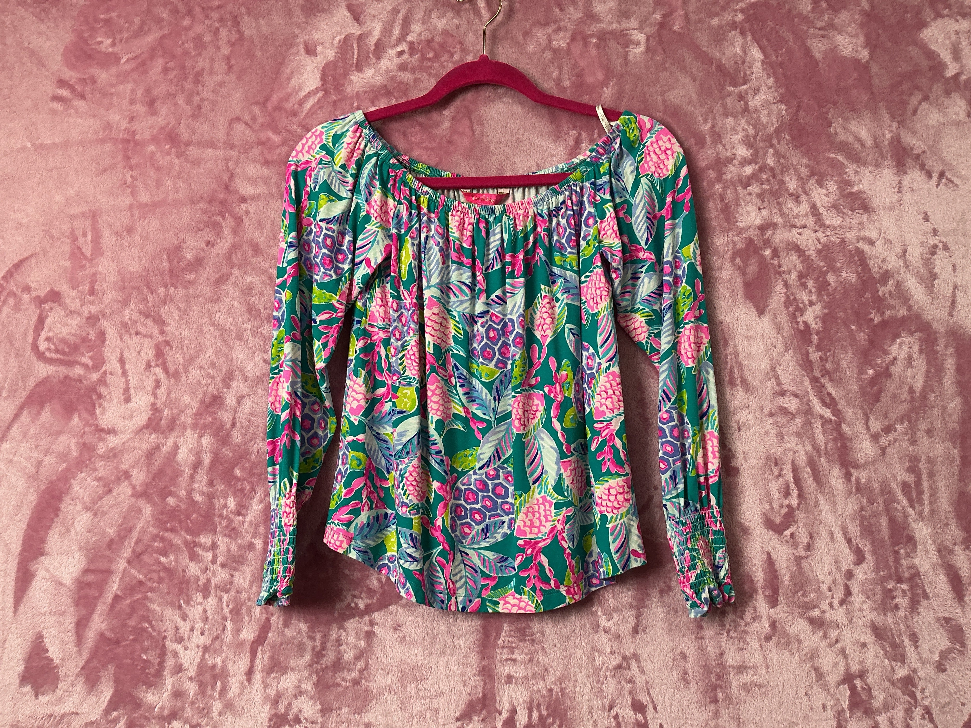 Lilly Pulitzer Long Sleeve Top - Size XS