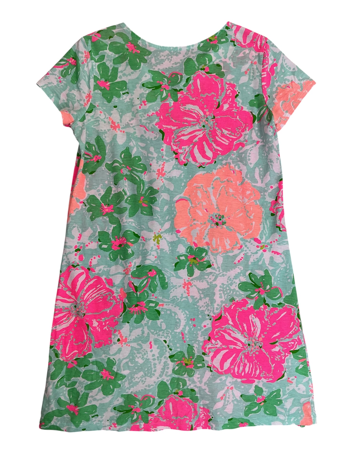 Lilly Pulitzer Kids Girls Mini Cody Dress Putting Green Poppyland - Size L