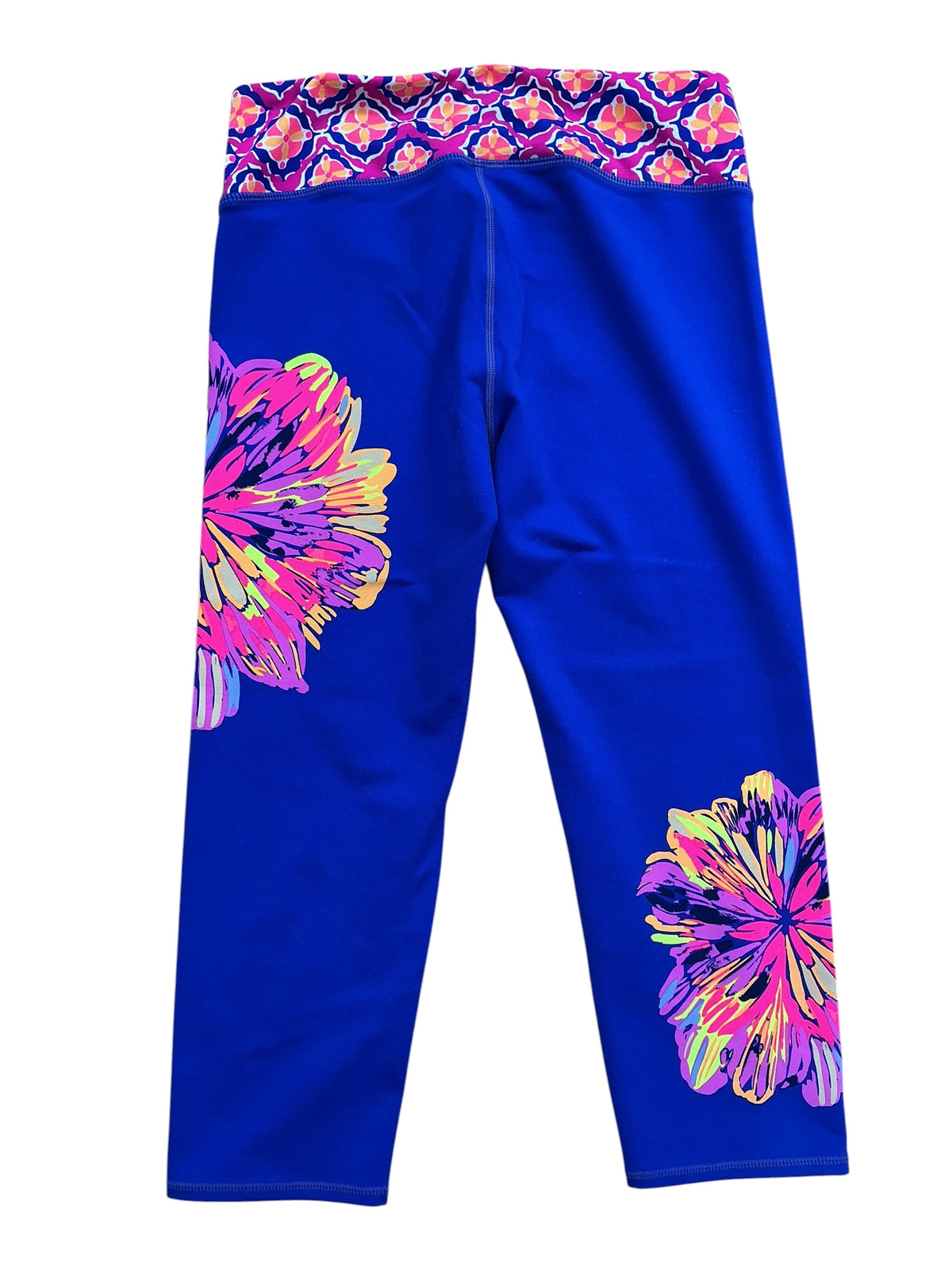Lilly Pulitzer Luxletic Weekender Cropped Leggings Summer Sunset - Size M
