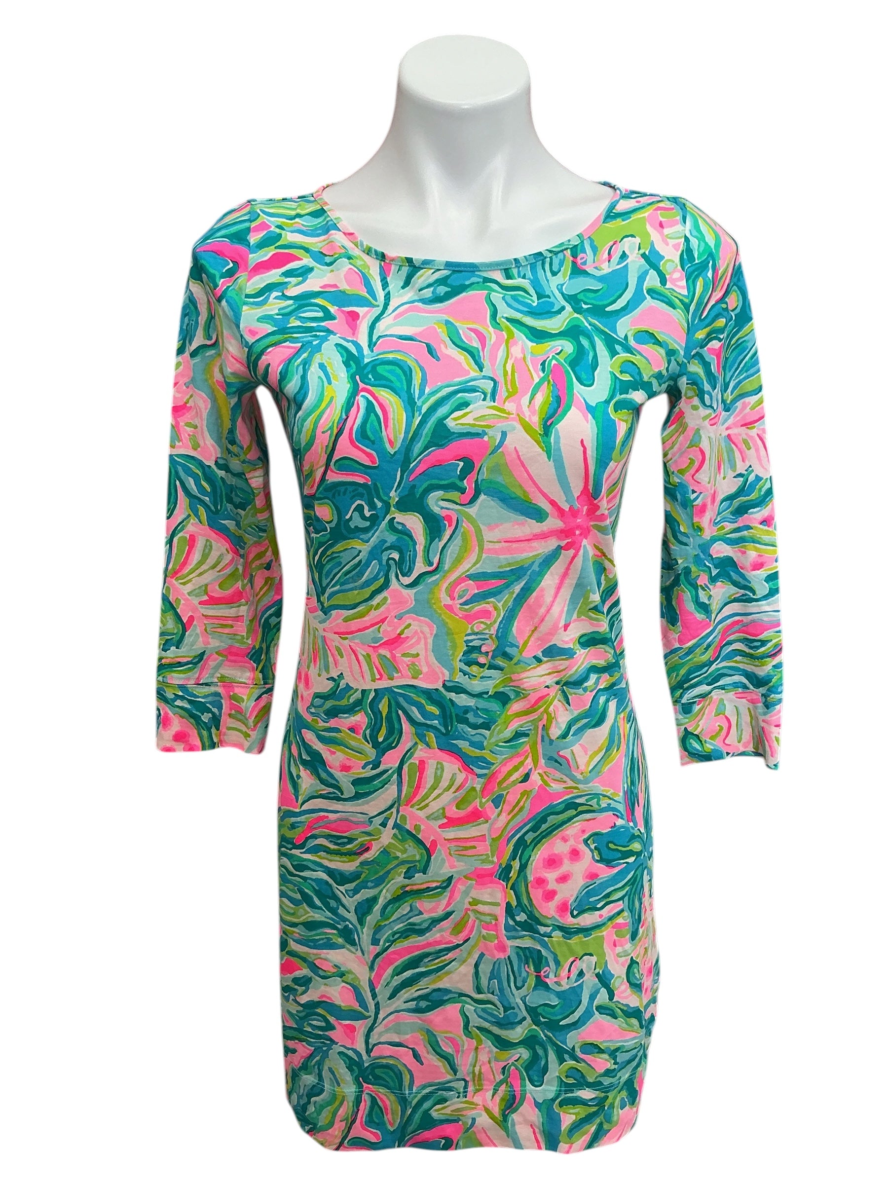 Lilly Pulitzer Marlowe Dress Multi One In A Melon - Size XS