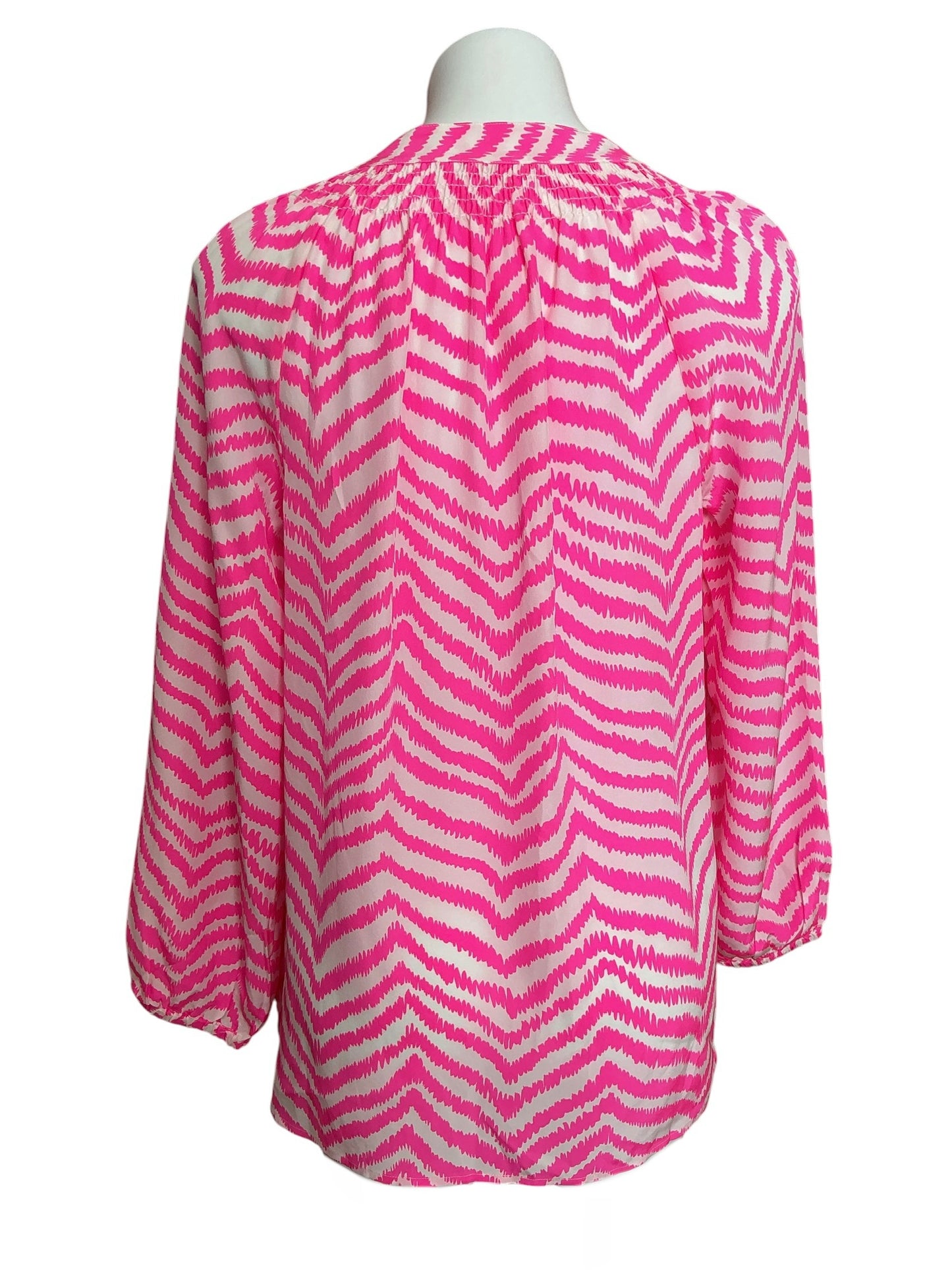Lilly Pulitzer Elsa Silk Top Show Your Stripes - Size M