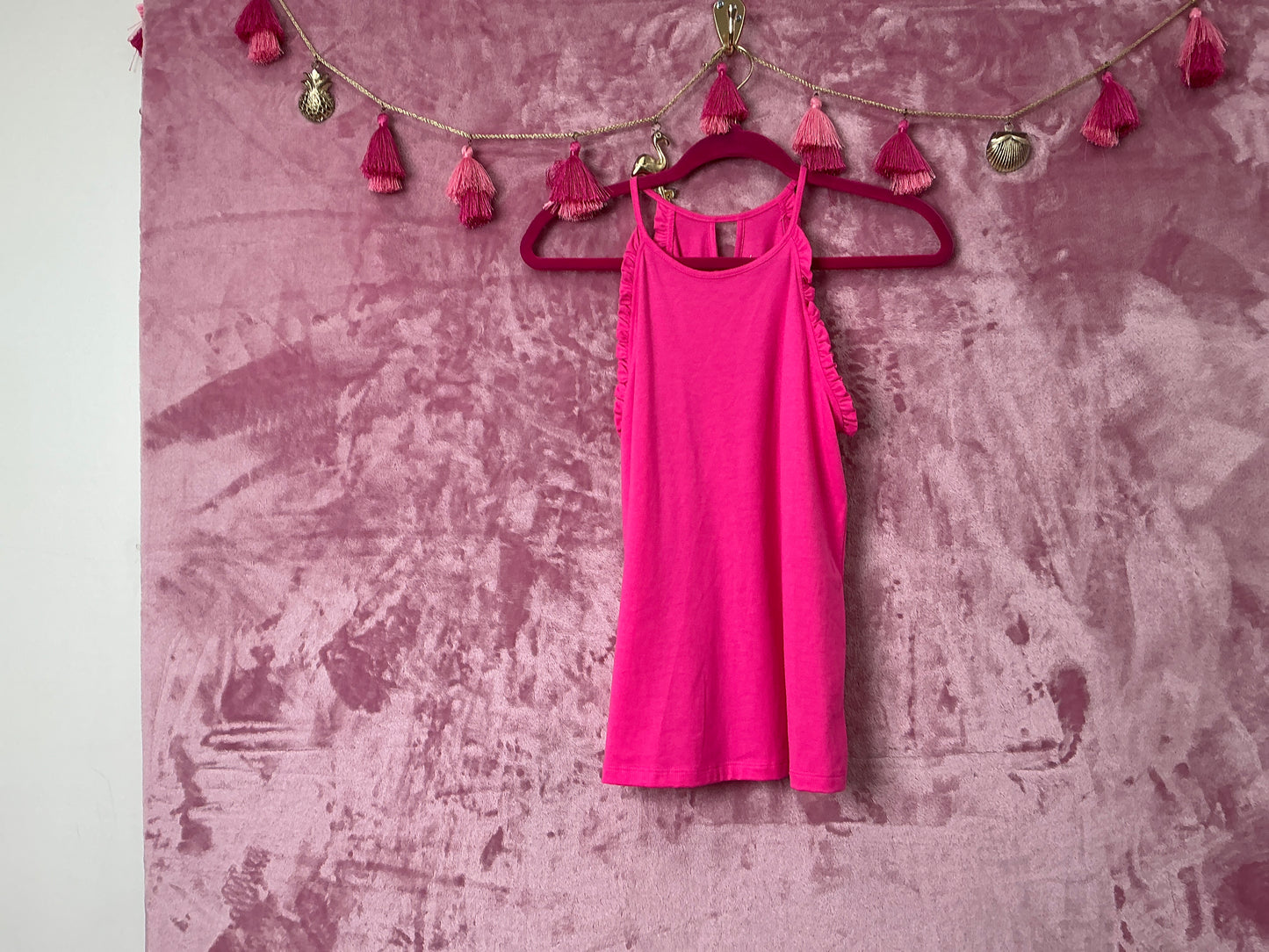 Lilly Pulitzer NWT Alek Top Raz Berry - Size XS