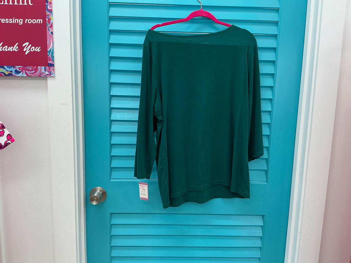 Lilly Pulitzer Long Sleeve Top - Size XXL