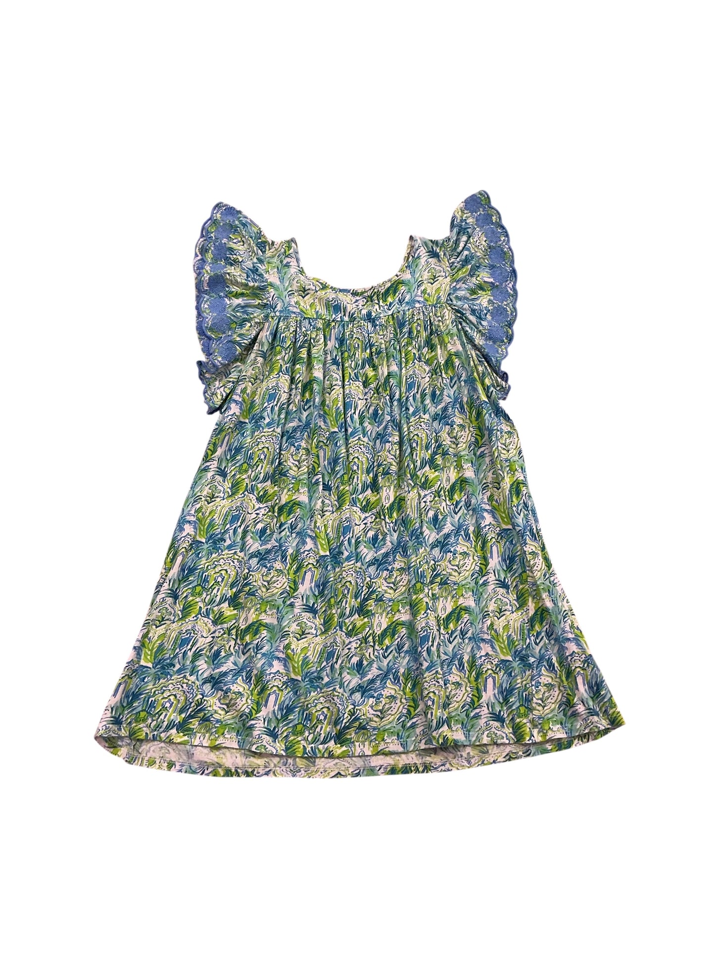 Lilly Pulitzer - Stassie Dress - Resort White Out To Play - Girls Size XL