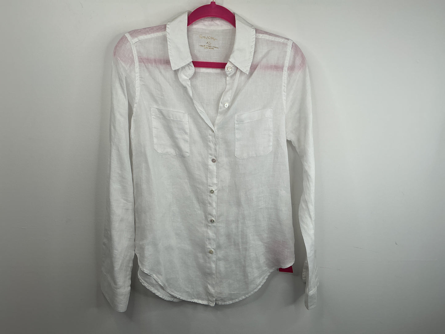 Lilly Pulitzer Long Sleeve Top - Size XS