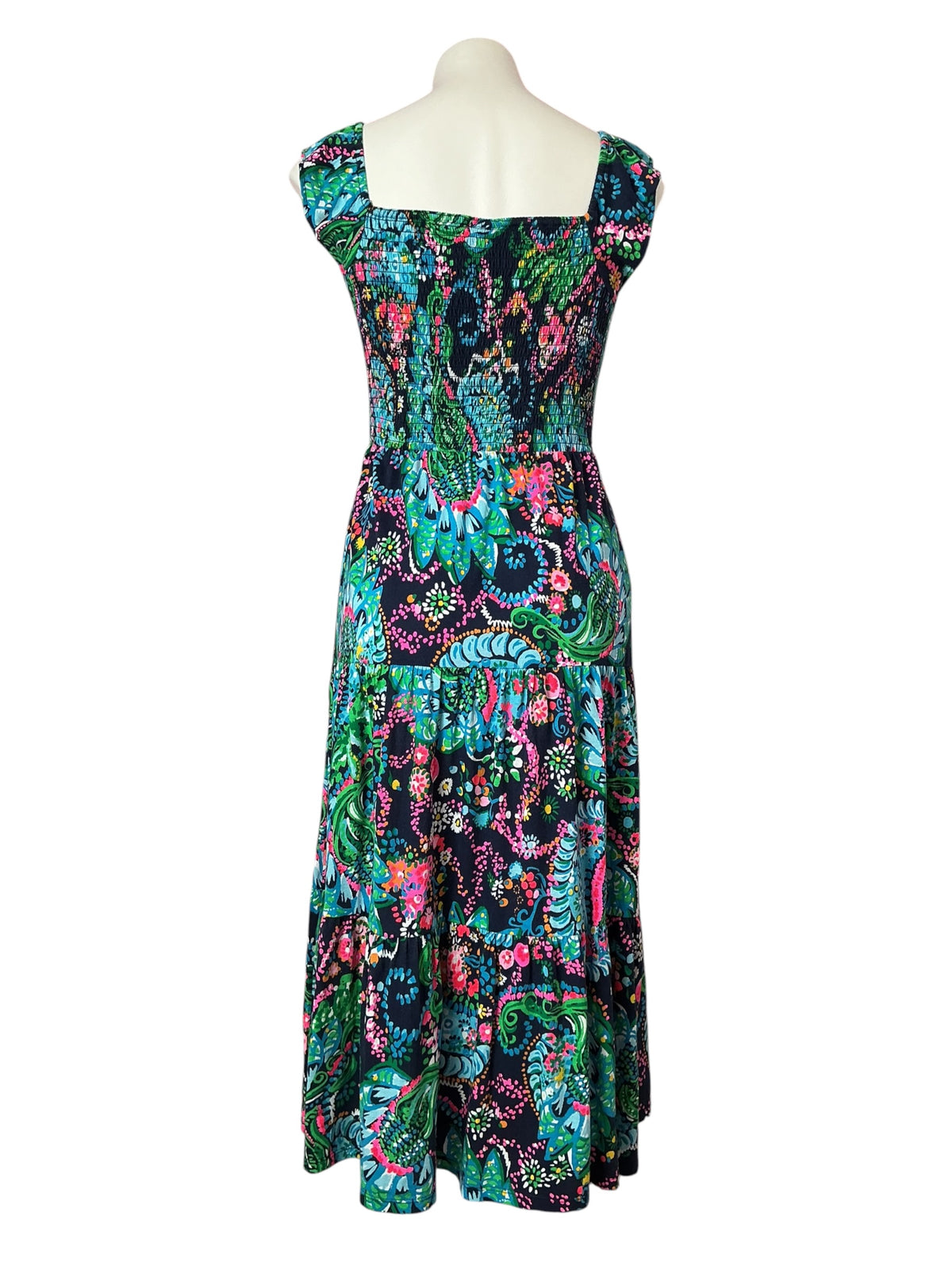 Lilly Pulitzer Mini Jilly Midi Dress Living the Dream Paisley - Size XL