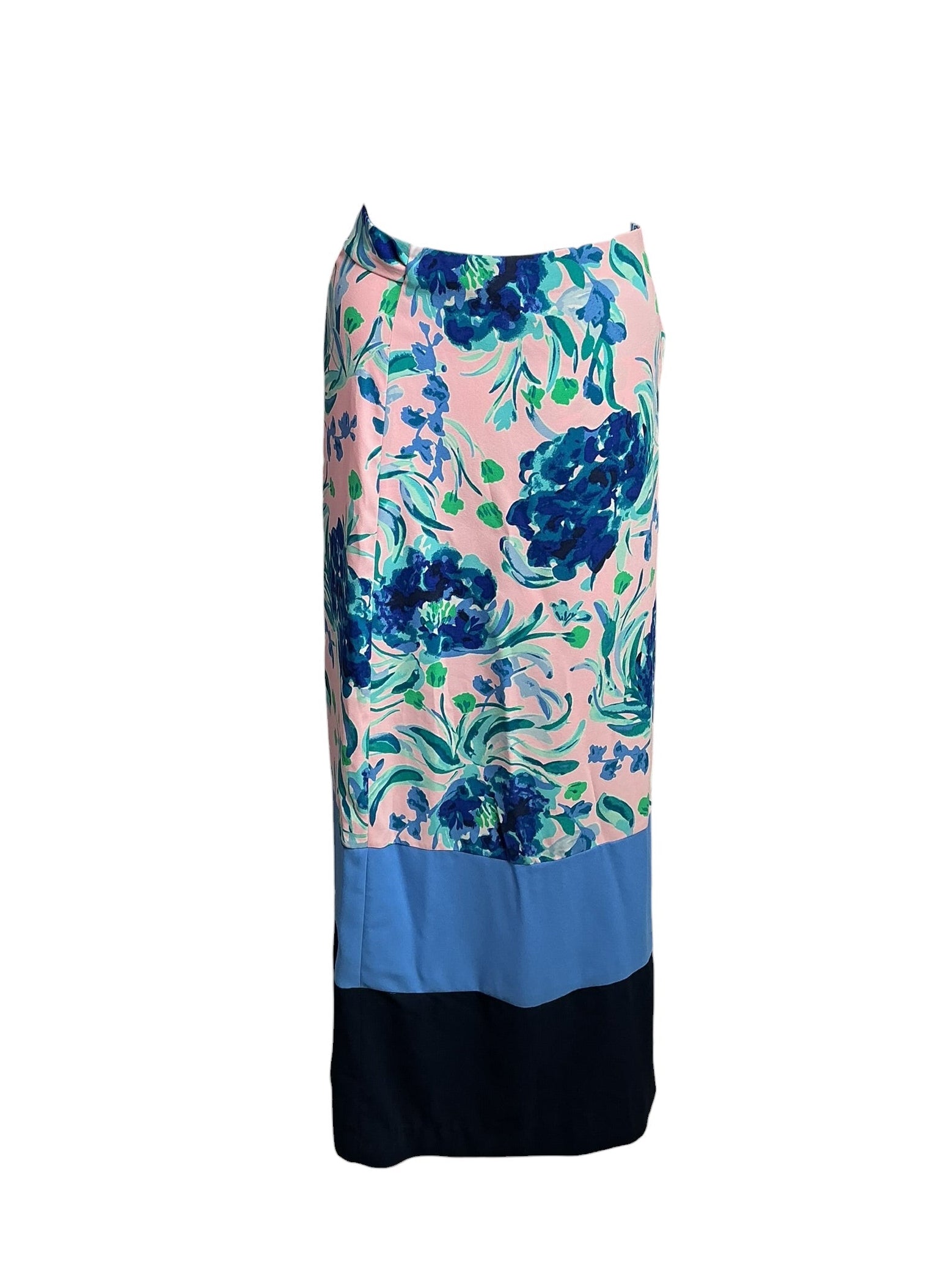 Lilly Pulitzer- Jemma Maxi Skirt Set Pink Tropics Tint Sweet Pea Size 12