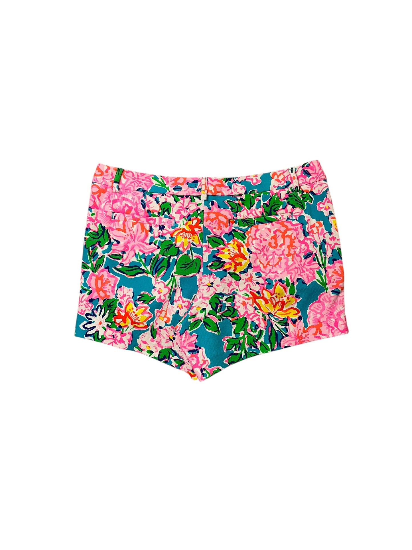 Lilly Pulitzer Callahan Knit Short - Multi Rose To The Occasion - Size 10