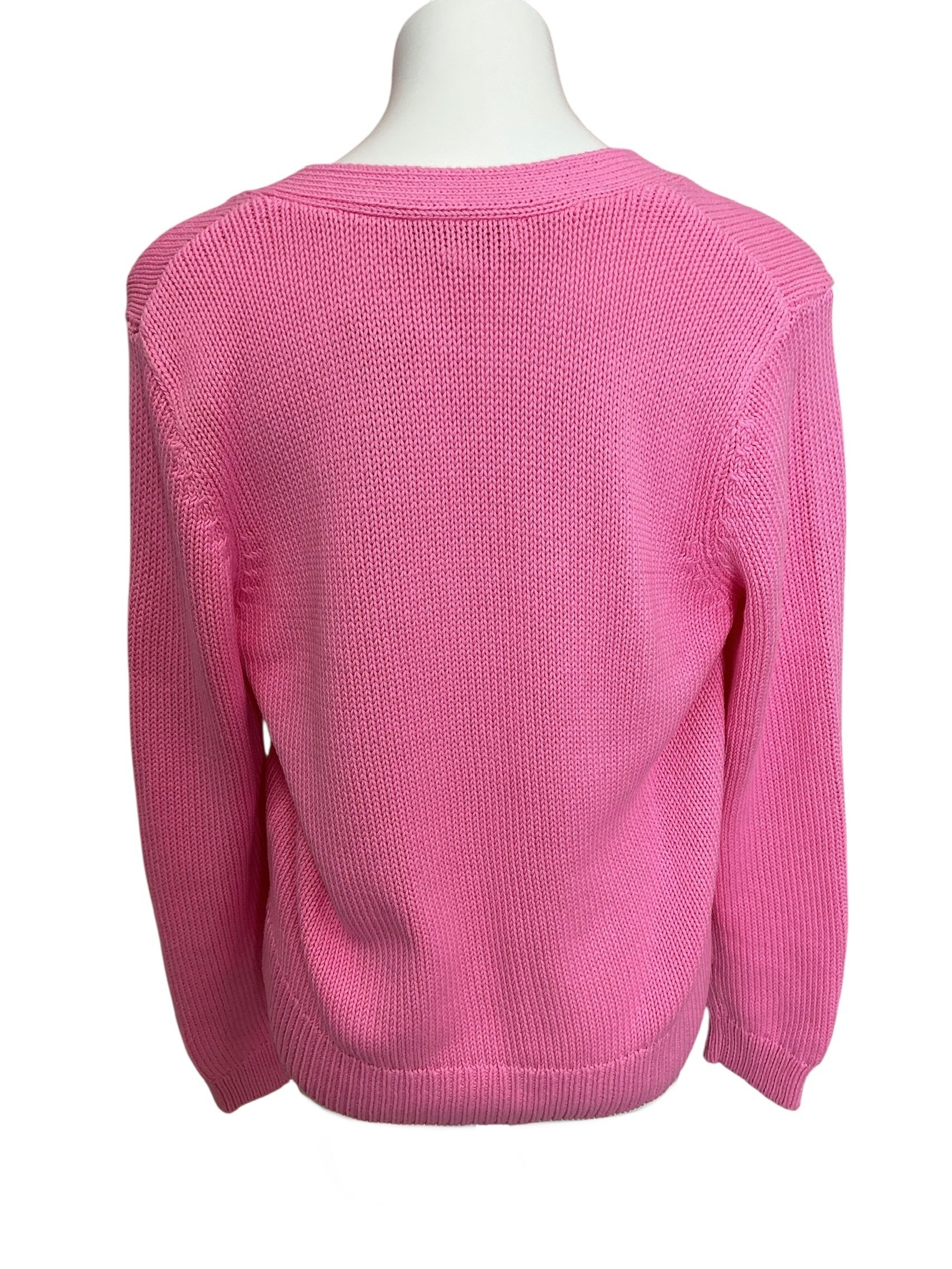 Lilly Pulitzer Tippery Cardigan Rousseau Pink - Size L