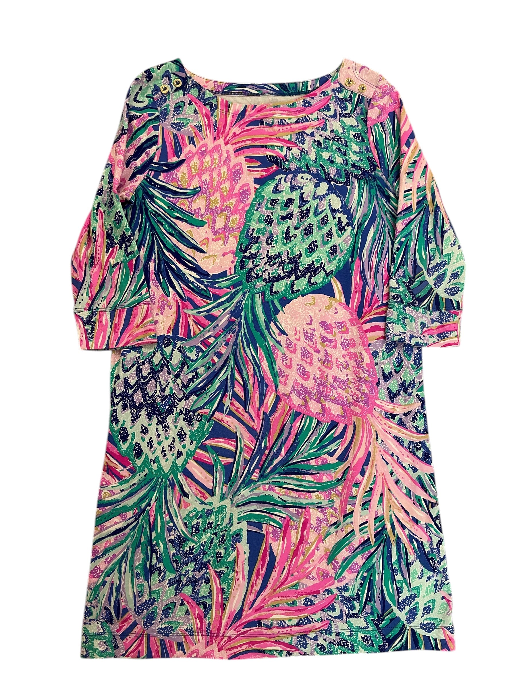 Lilly Pulitzer Girls Kids Mini Sophie Dress Gypset Pardise - Size XL 12-14