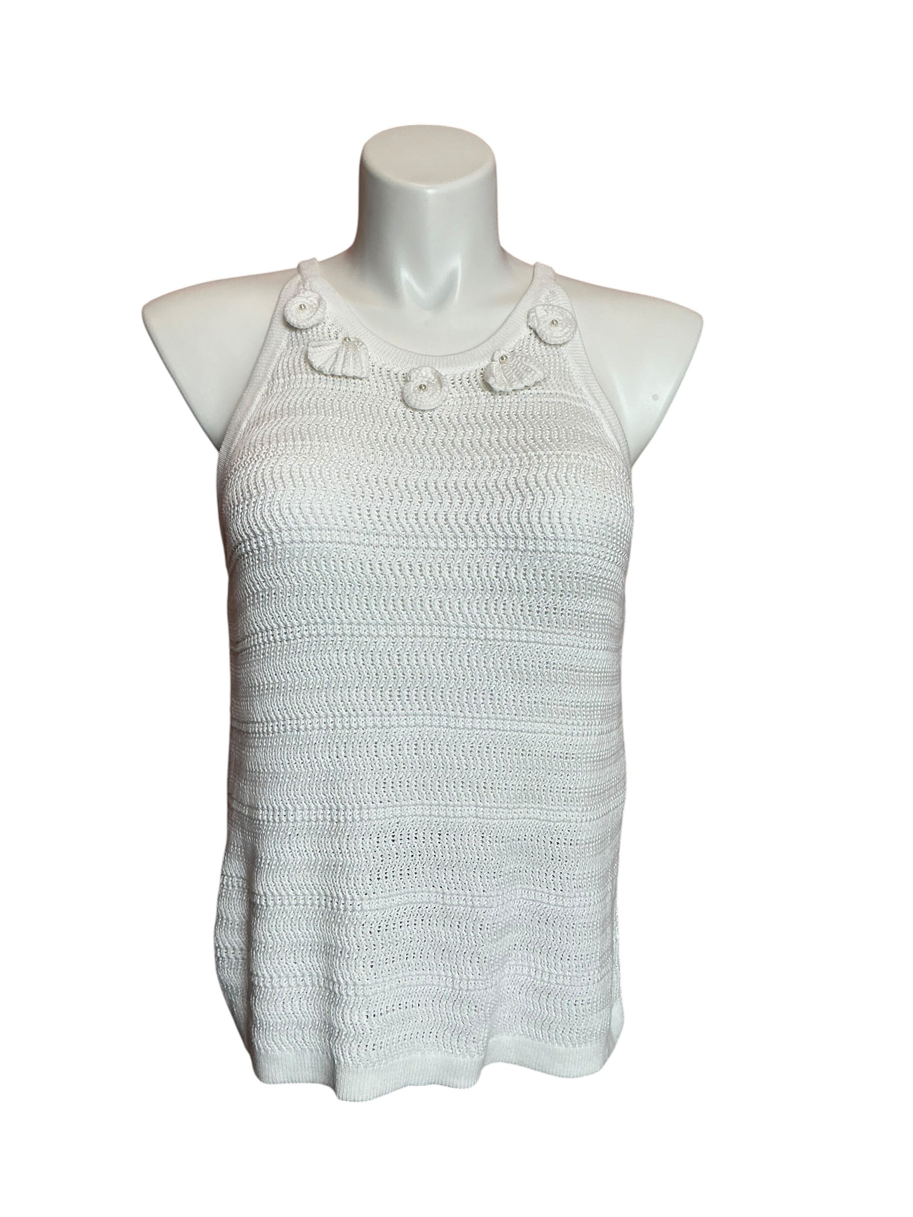 Lilly Pulitzer Emra Sweater Tank Resort White - Size L