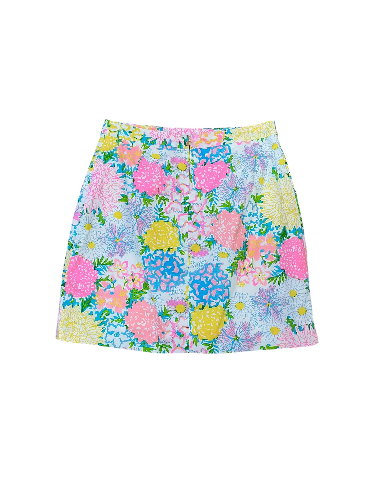 Lilly Pulitzer NWT Colman Mini Skirt Multi Lilly Garden - Size 6