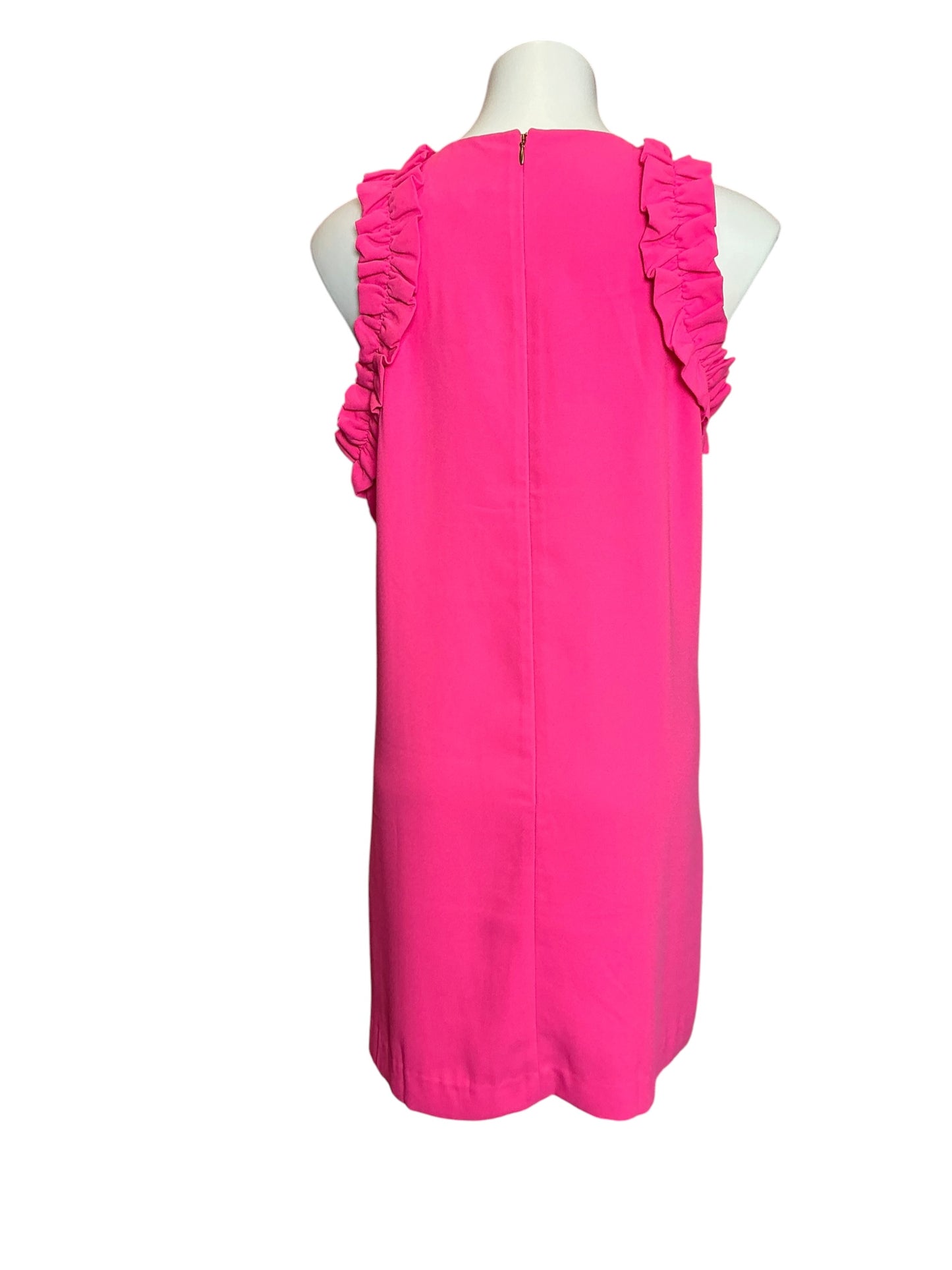 Lilly Pulitzer Kailee Ruffle Shift Dress Roxie Pink - Size L