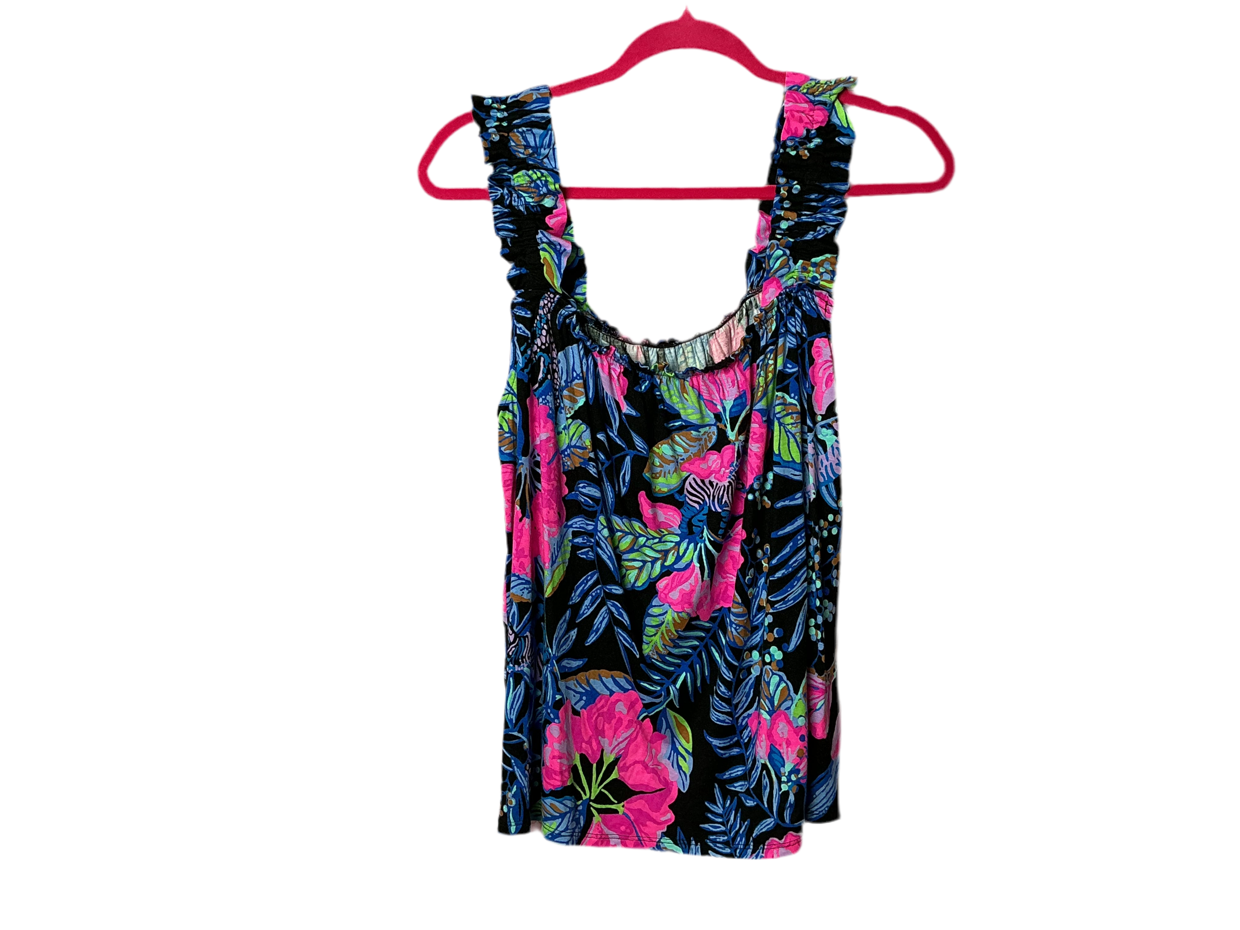 Lilly Pulitzer NWT - Damalia PJ Knit Tank - Onyx Earned Stripes - Size M
