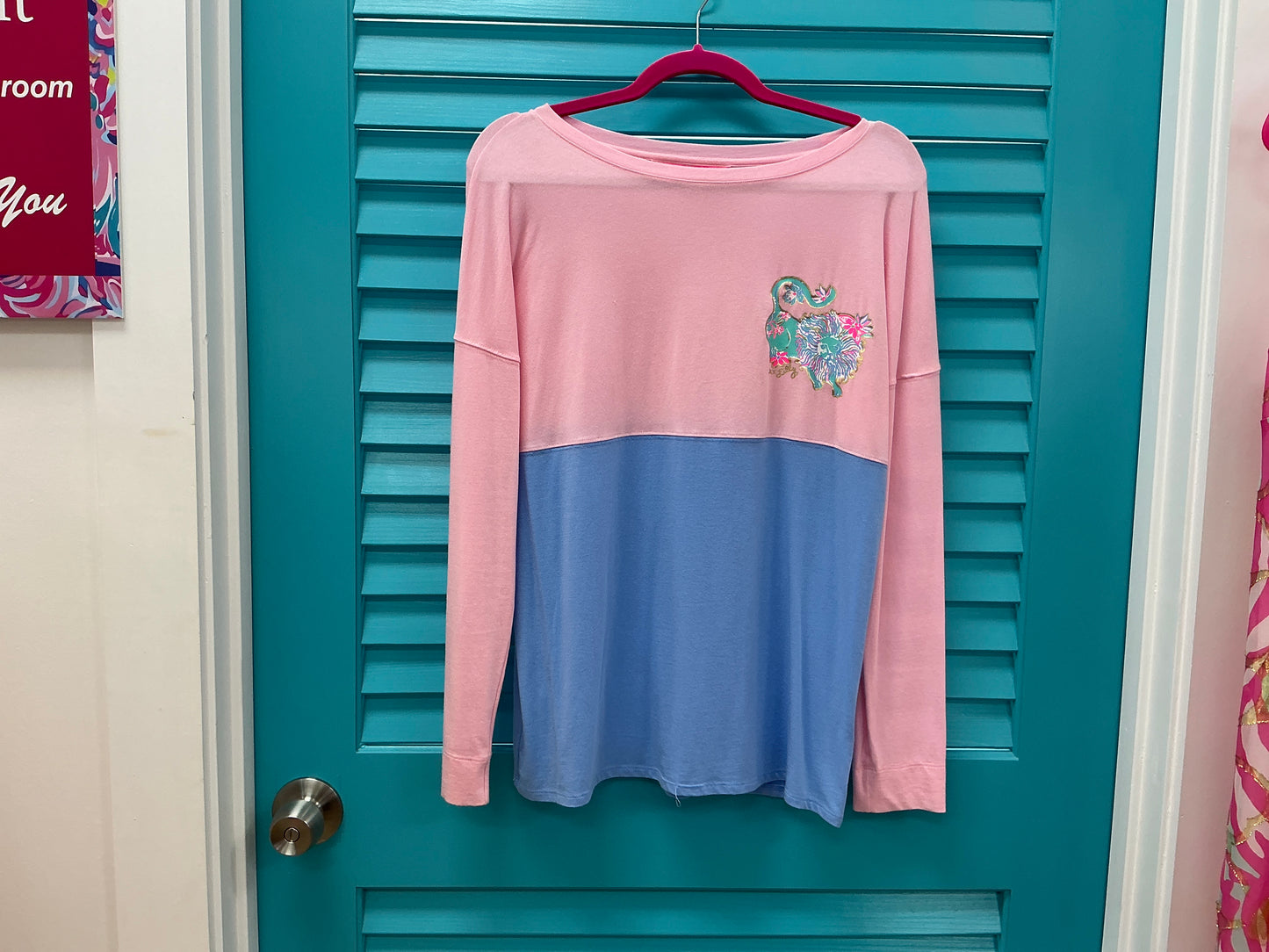 Lilly Pulitzer Long Sleeve Top - Size XS