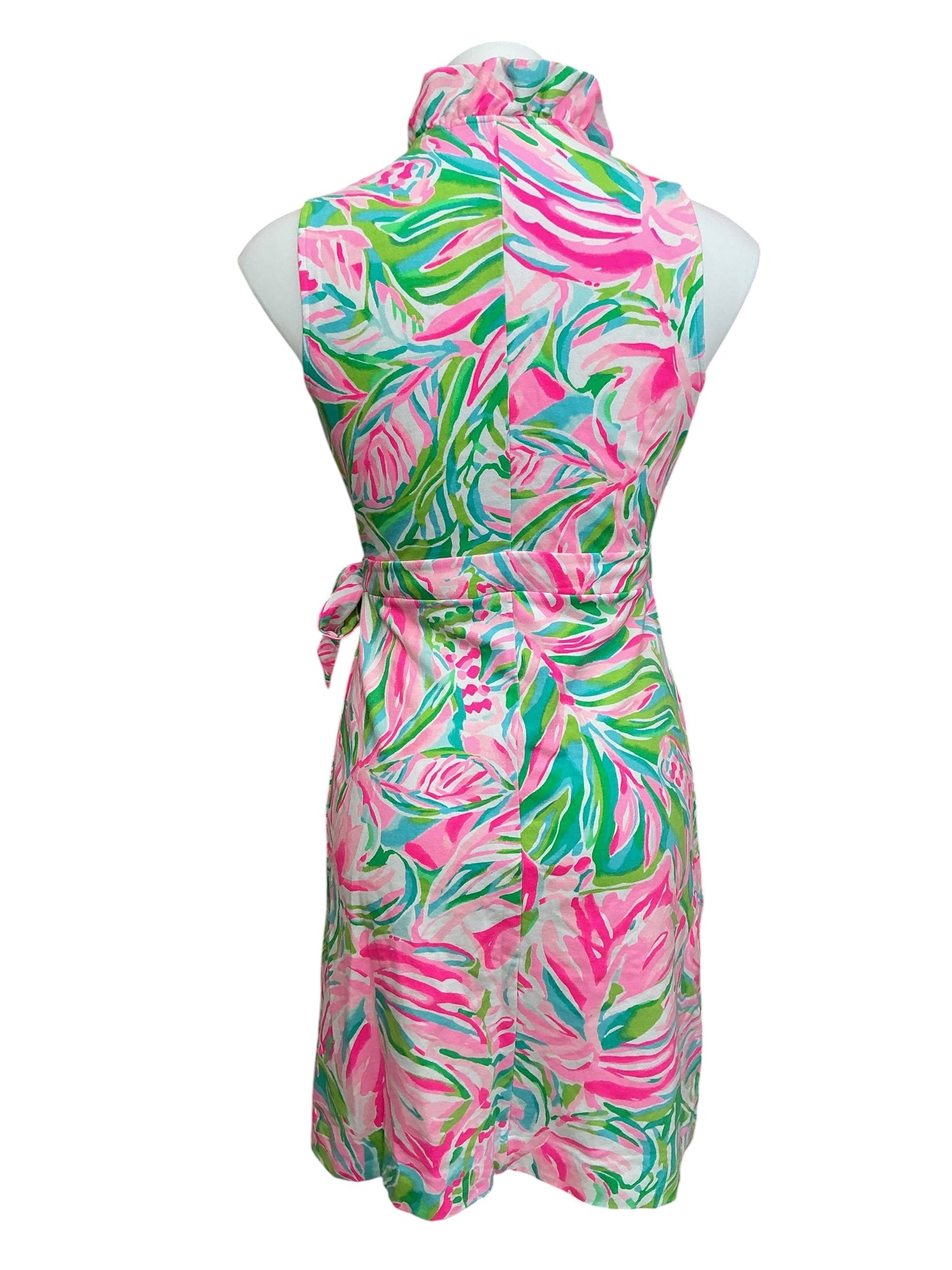 Lilly Pulitzer Romee Wrap Dress Croc My World - Size S