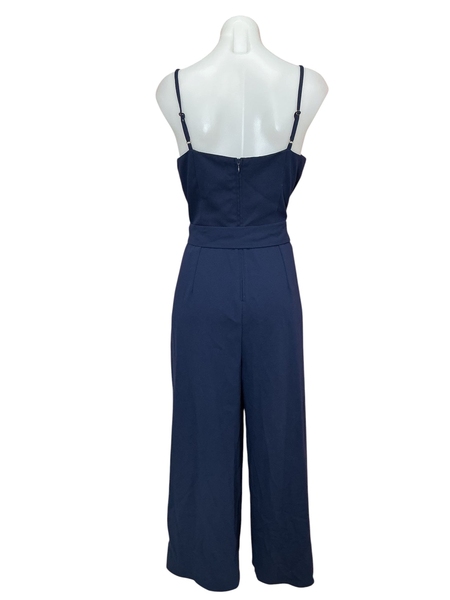 Lilly Pulitzer Sandra Tie Midi Jumpsuit True Navy - Size 6