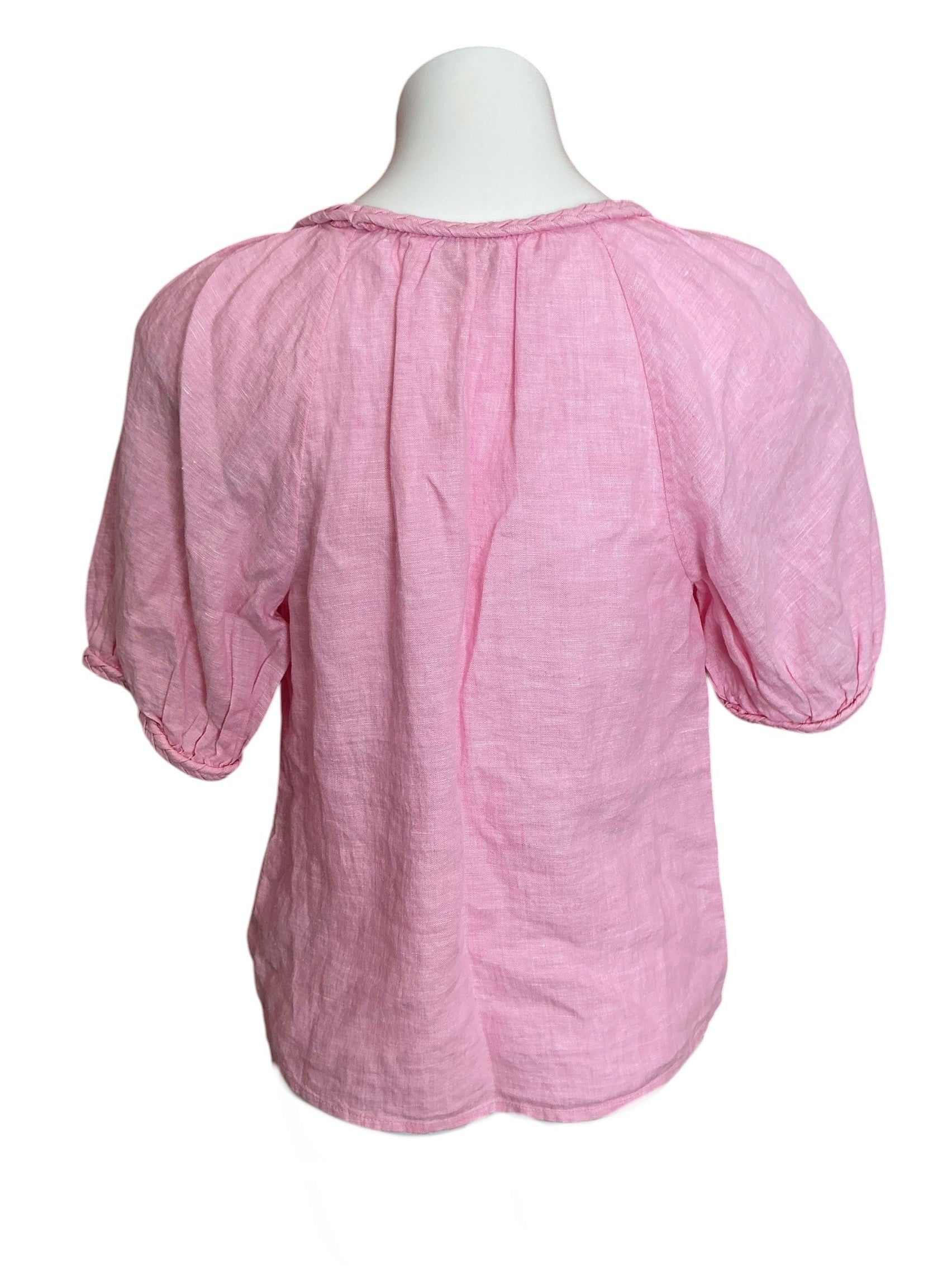 Lilly Pulitzer NWT Calais Short Sleeve Top Conch Shell Pink X Res - Size S
