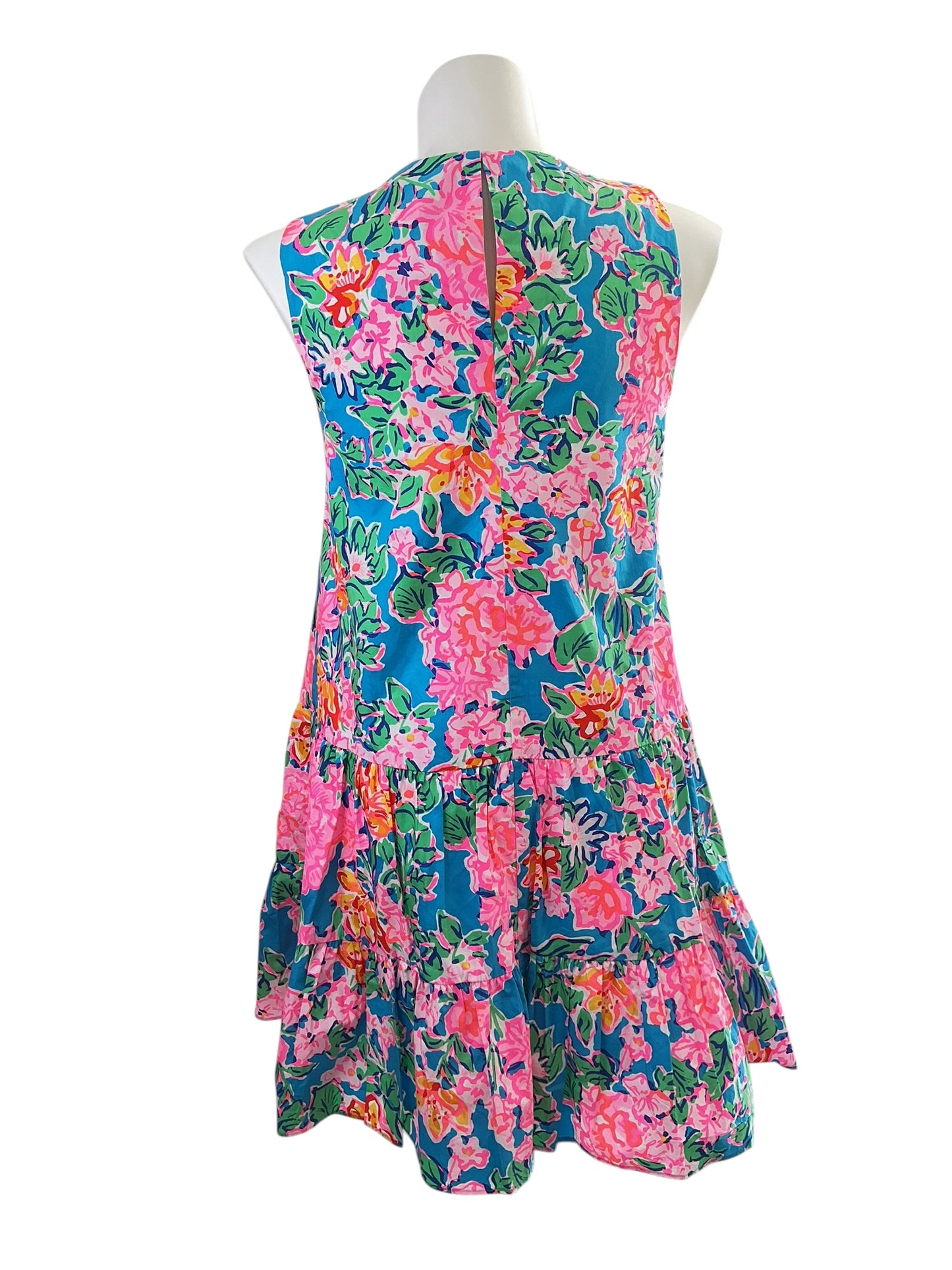 Lilly Pulitzer NWT Trina Dress - Multi Rose To The Occasion - Size L