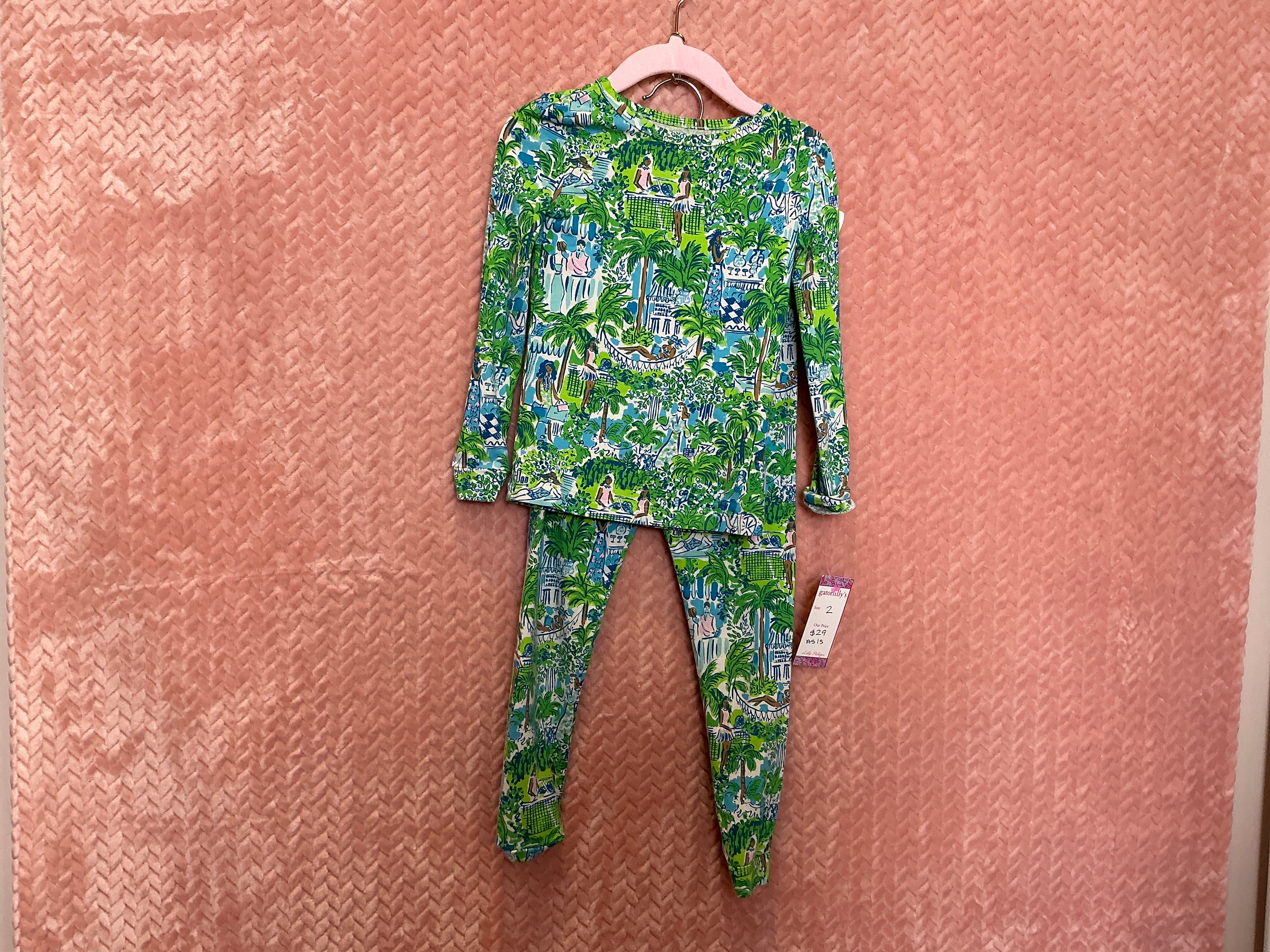 Lilly Pulitzer Kids Pajama Set - Size 2