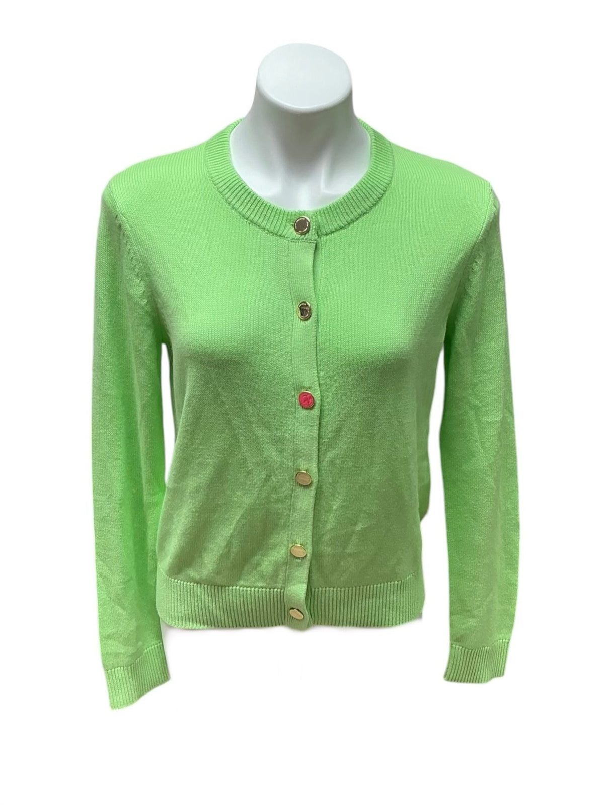 Lilly Pulitzer NWT Amalia Cardigan Pistachio Macaron - Size S