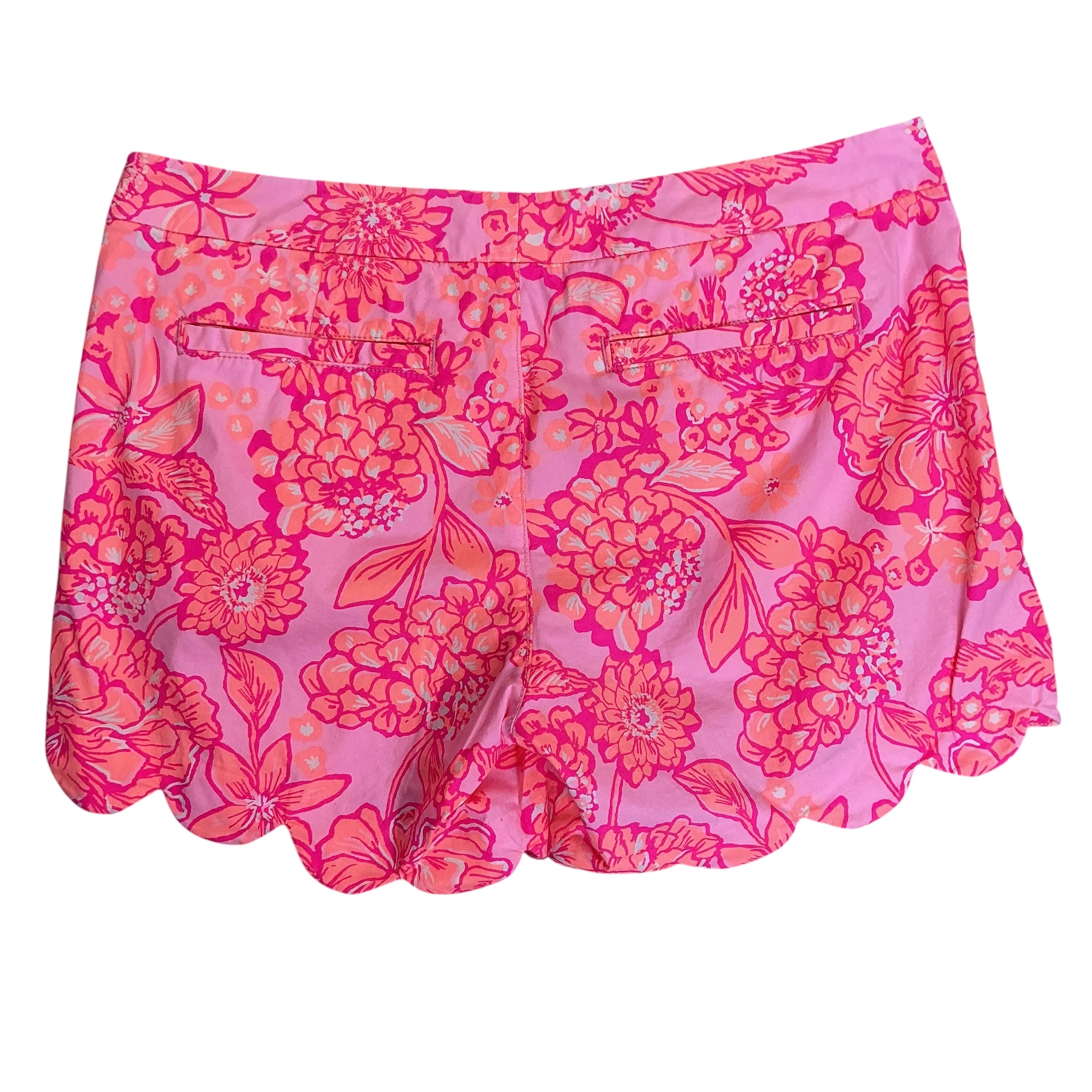 Lilly Pulitzer Buttercup Stretch Shorts Confetti Pink Lil Rosanna - Size 6