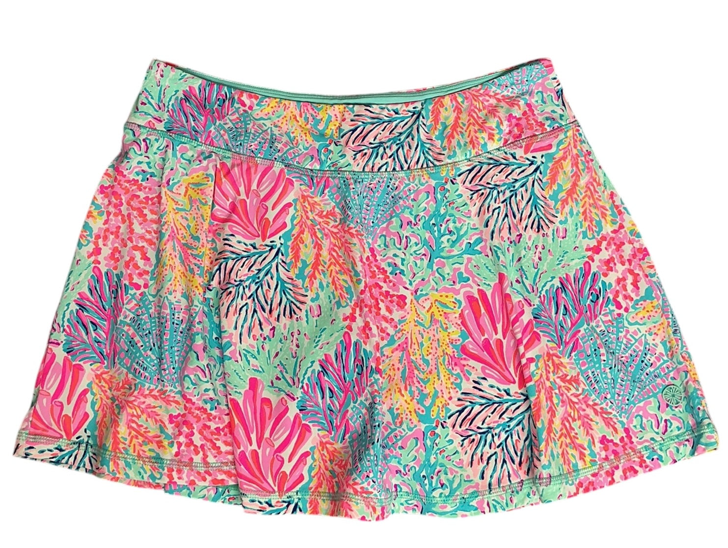 Lilly Pulitzer Luxletic Aila Skort Cay To My Heart - Size S