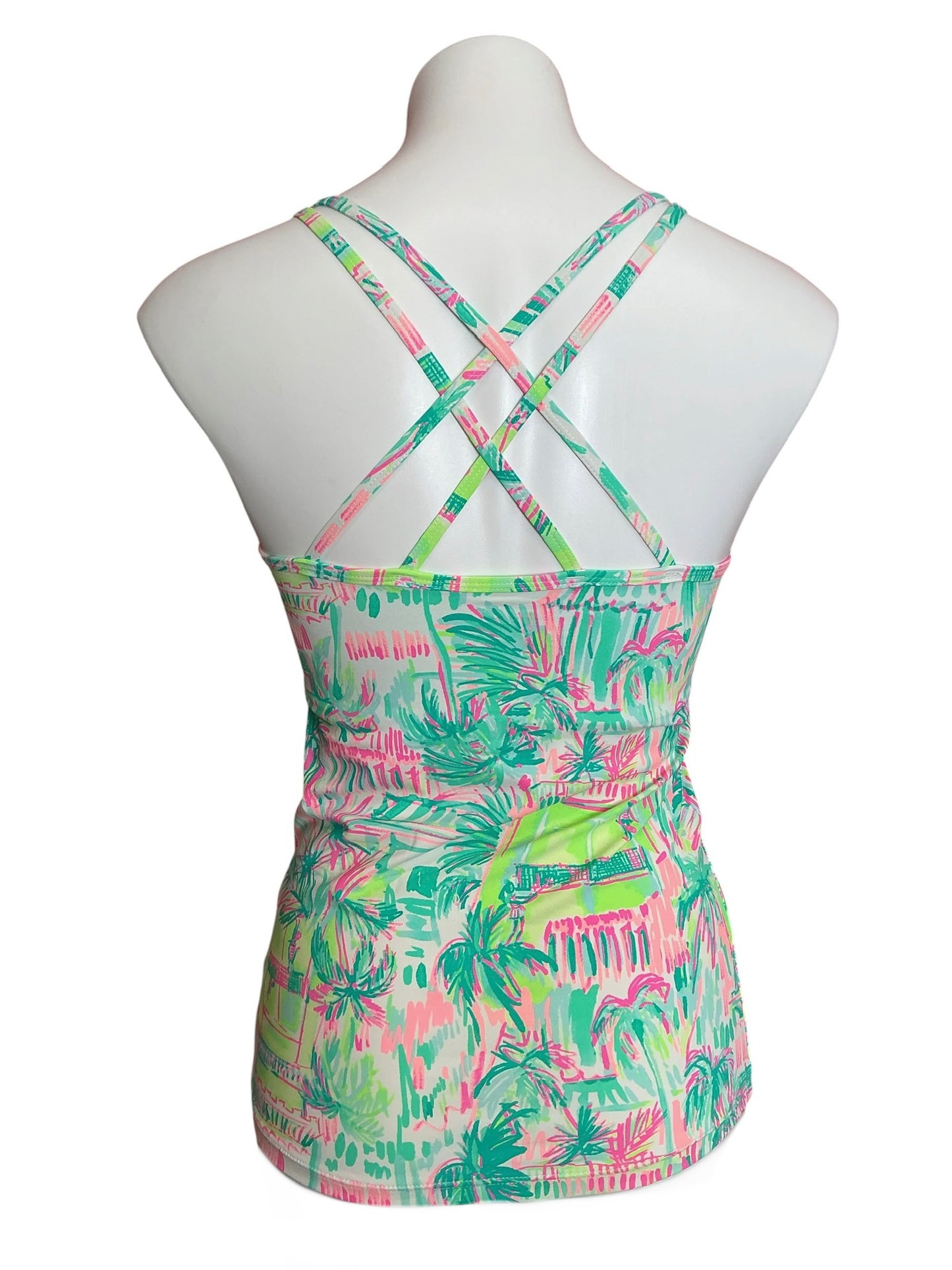 Lilly Pulitzer NWT UPF 50+ Meryl Nylon Avida Multi Perfect Match - Size S