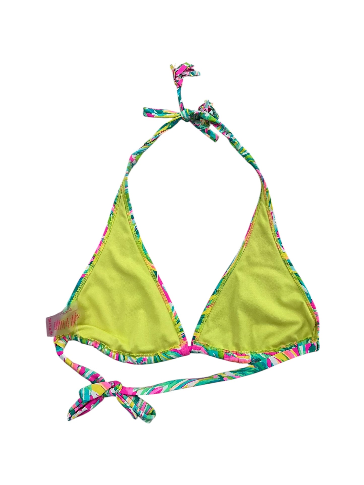 Guava Triangle Bikini Top Zest for Life - Size 8