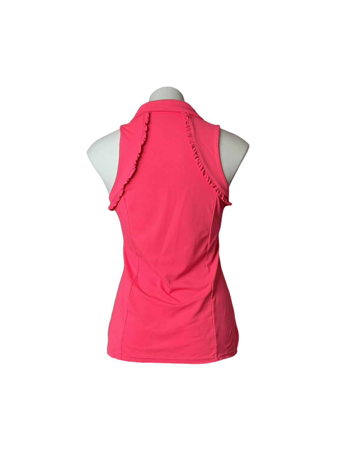 Lilly Pulitzer Luxletic Polo Top Coral - Size S