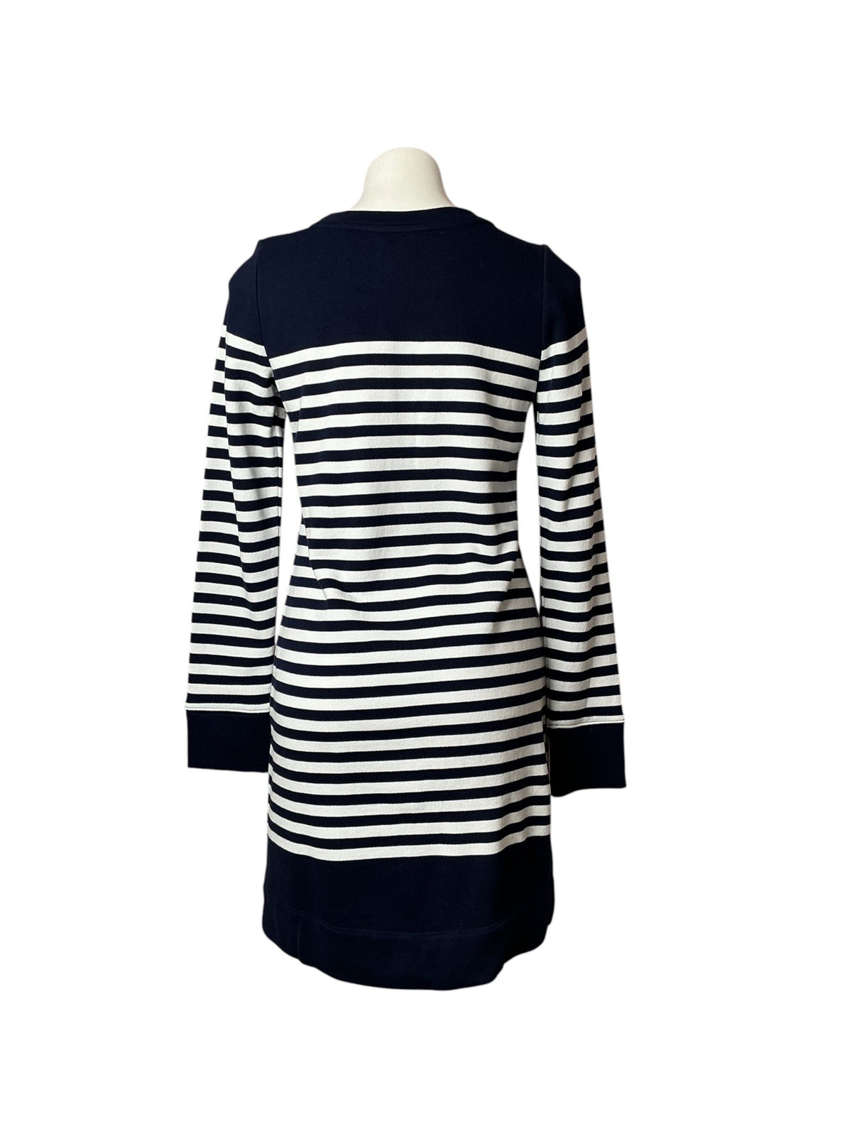 Lilly Pulitzer NWT Kenley Long Sleeve Dress True Navy Riviera Stripe - Size S