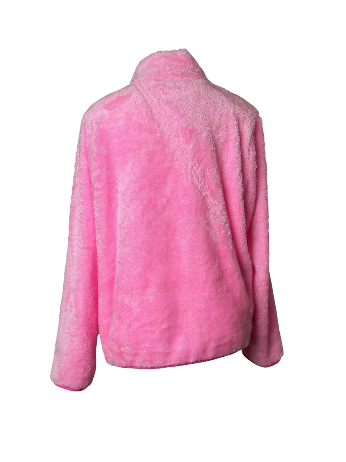 Lilly Pulitzer Skipper Sherpa Popover Mandevilla Pink - Size XL