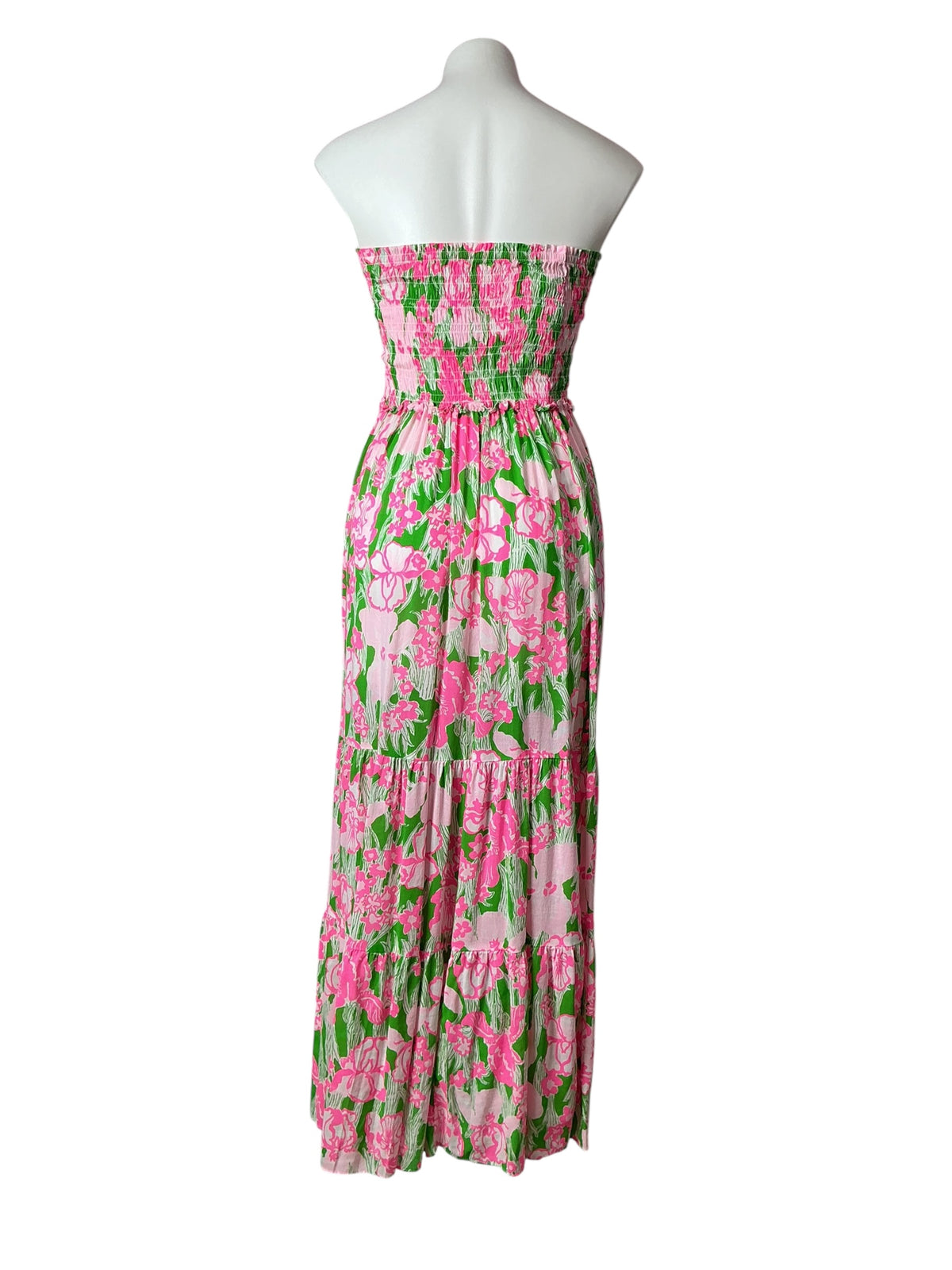 Lilly Pulitzer Anali Maxi Cover-Up Putting Green Hannah - Size S
