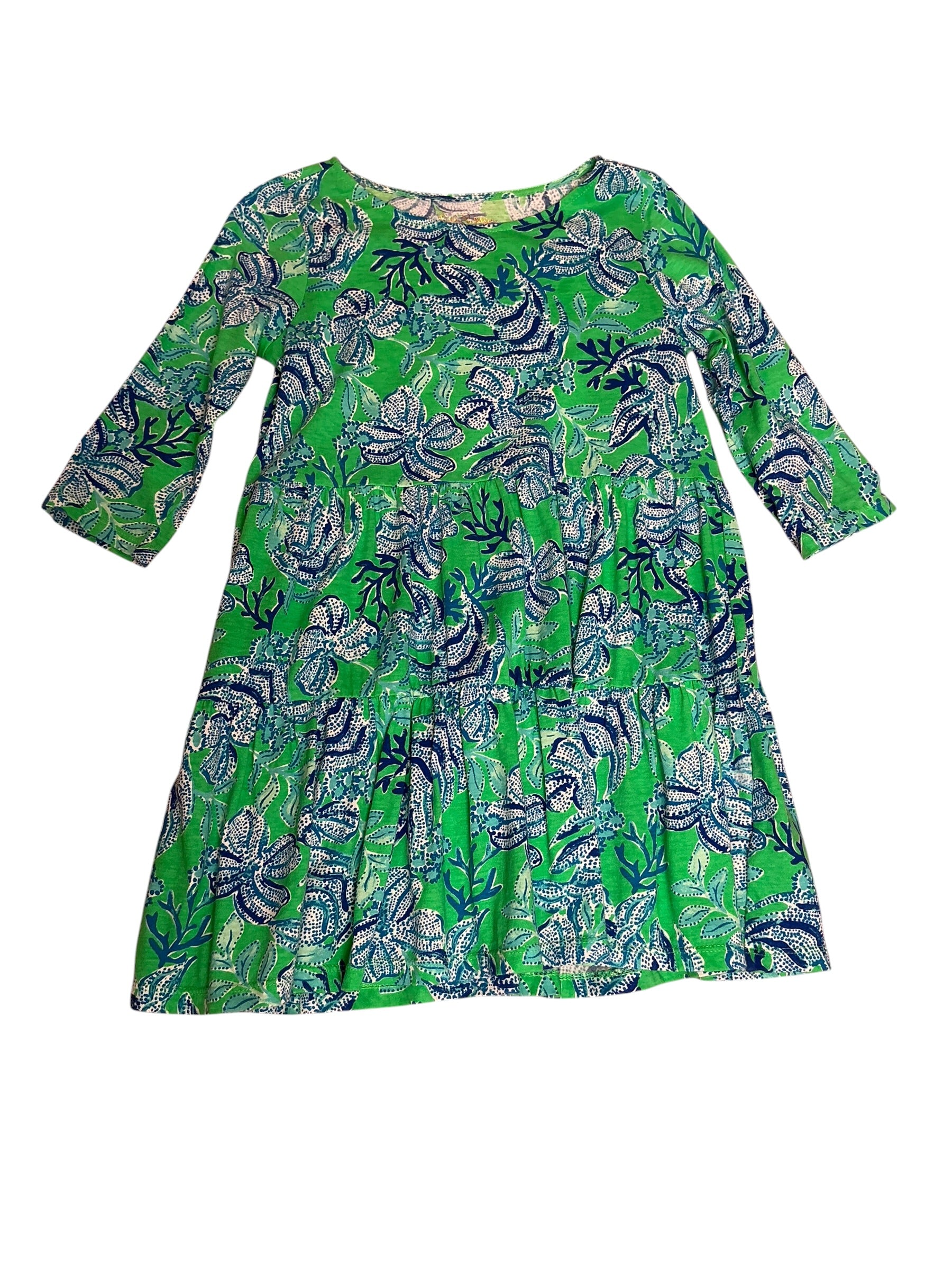Lilly Pulitzer Girls Mini Geanna Keeping It Reel - Size M