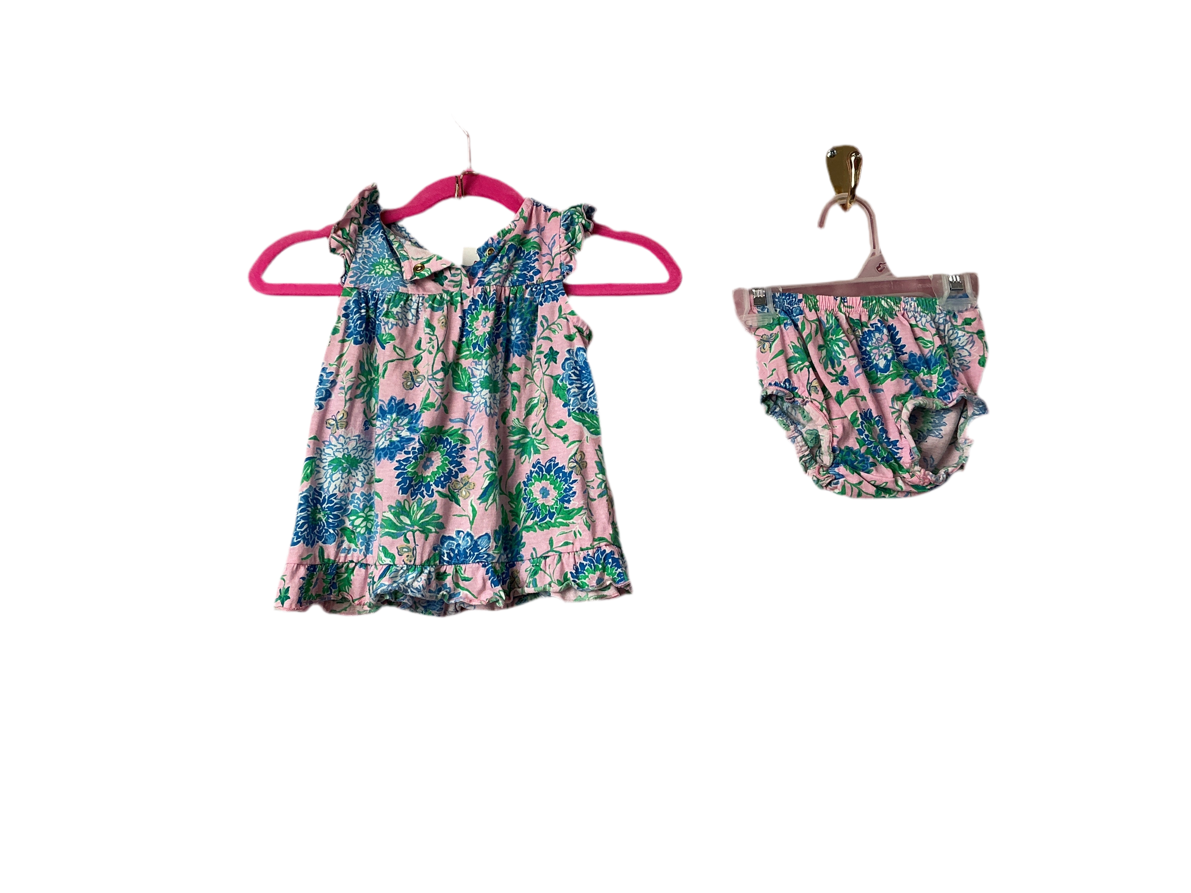 Lilly Pulitzer Kids 2 PC Set Size - 3-6 Mos