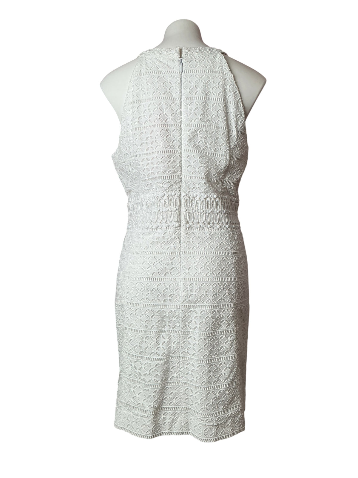 Lilly Pulitzer NWT Ashlyn Shift Dress Resort White Striped Eyelet - Size 14