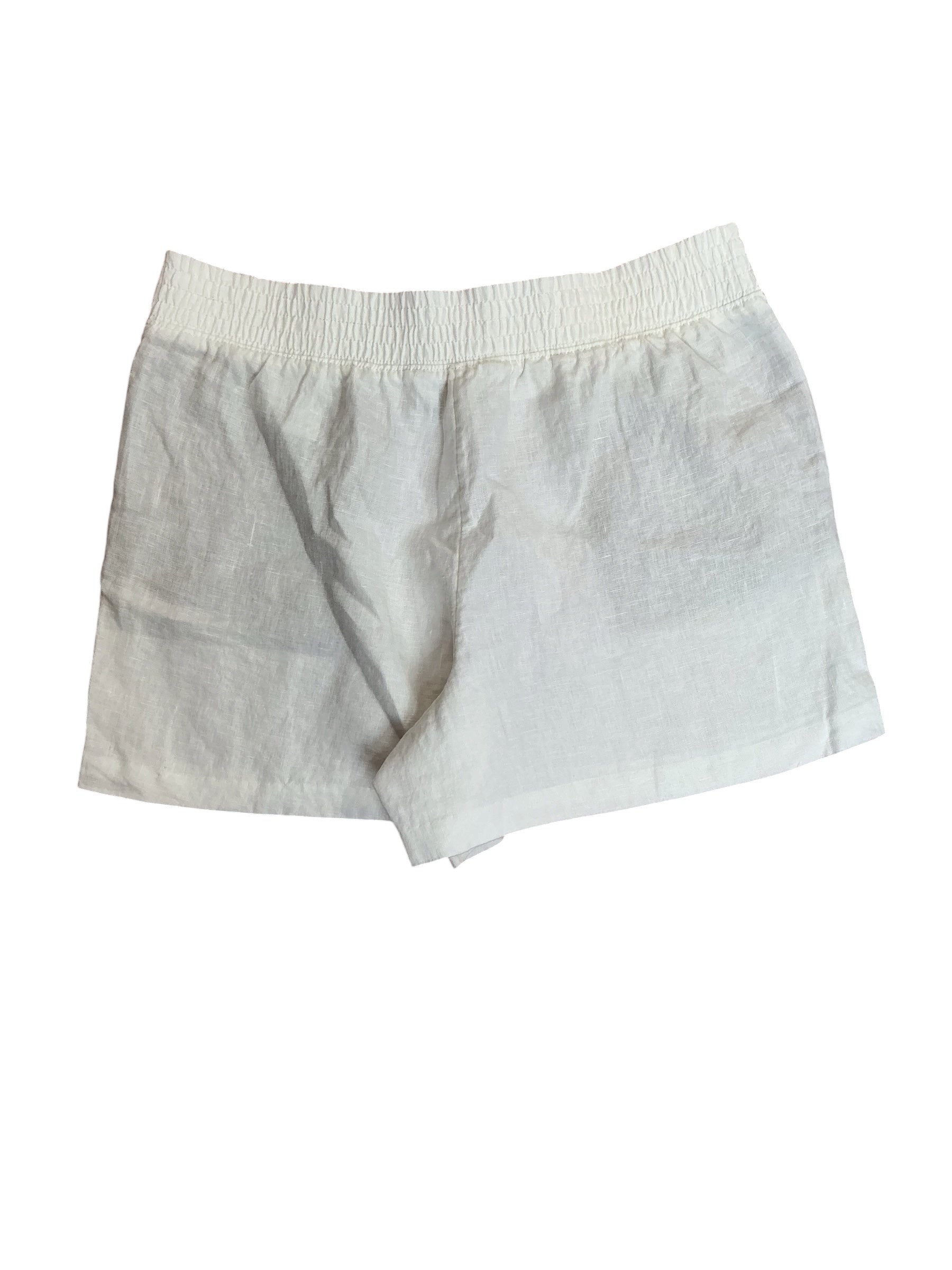 Lilly Pulitzer NWT Captina Linen Shorts Resort White - Size L