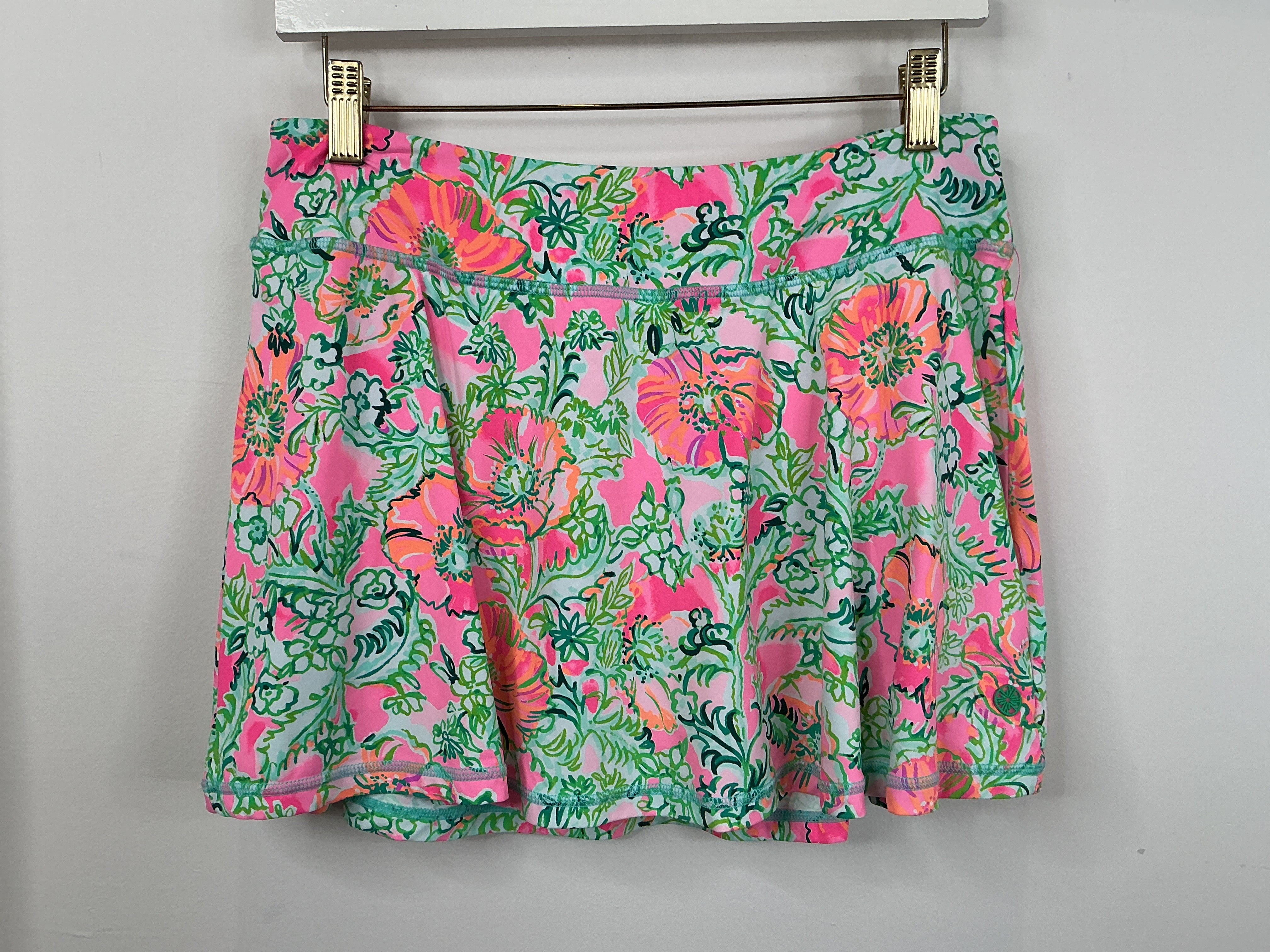 Lilly Pulitzer NWT Aila Skort UPF 50+ Soleil Pink Perfect Poppy - Size M