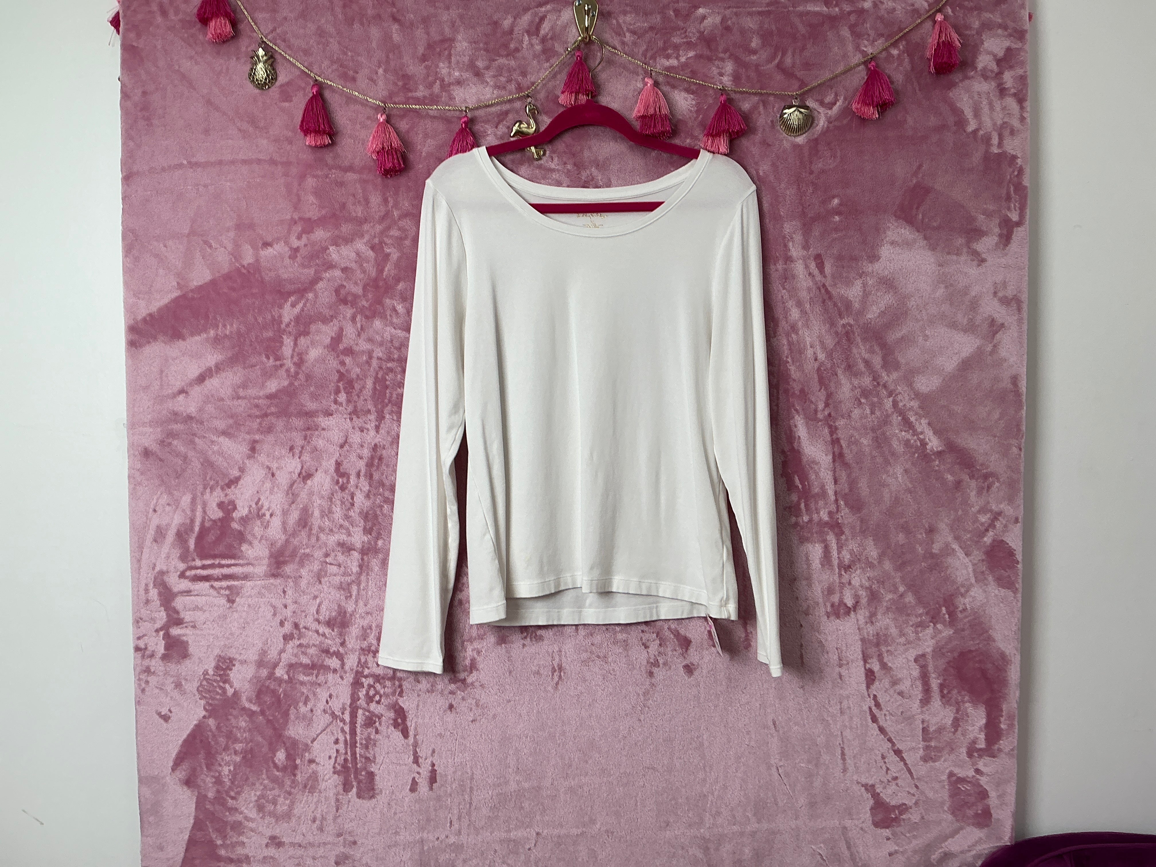 Lilly Pulitzer Long Sleeve Top - Size XL