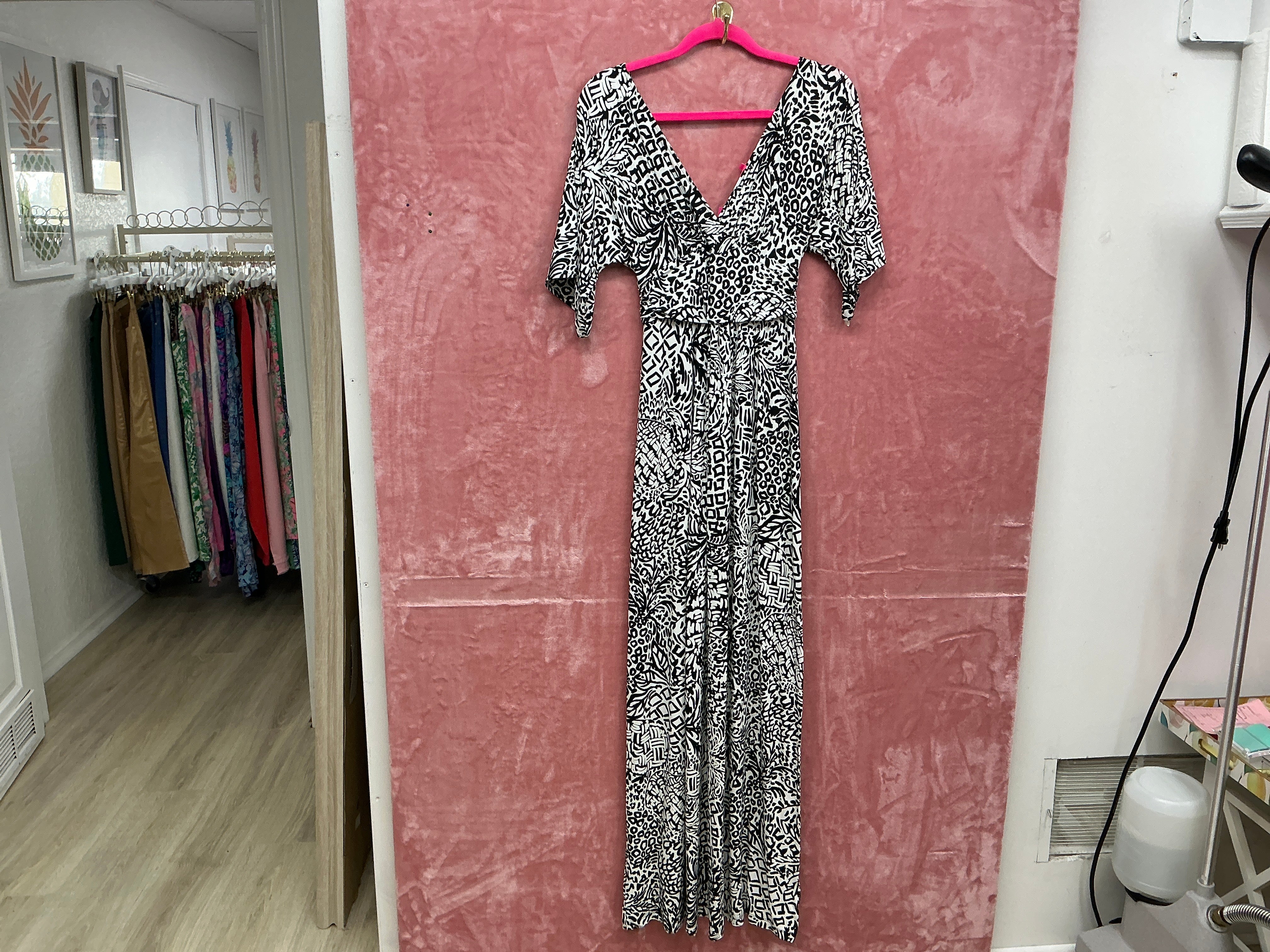 Lilly Pulitzer Parigi Maxi Dress NWT, Onyx Home Slice Size XS