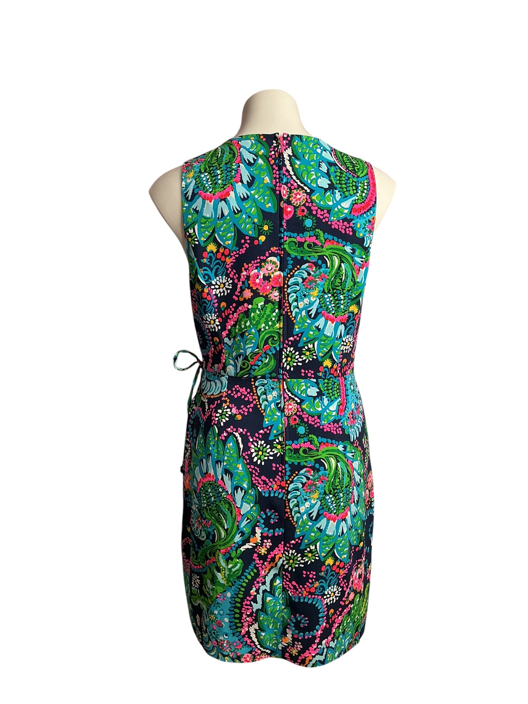 Lilly Pulitzer- Donatella Shift Dress Multi Take Me To Sea Size 8