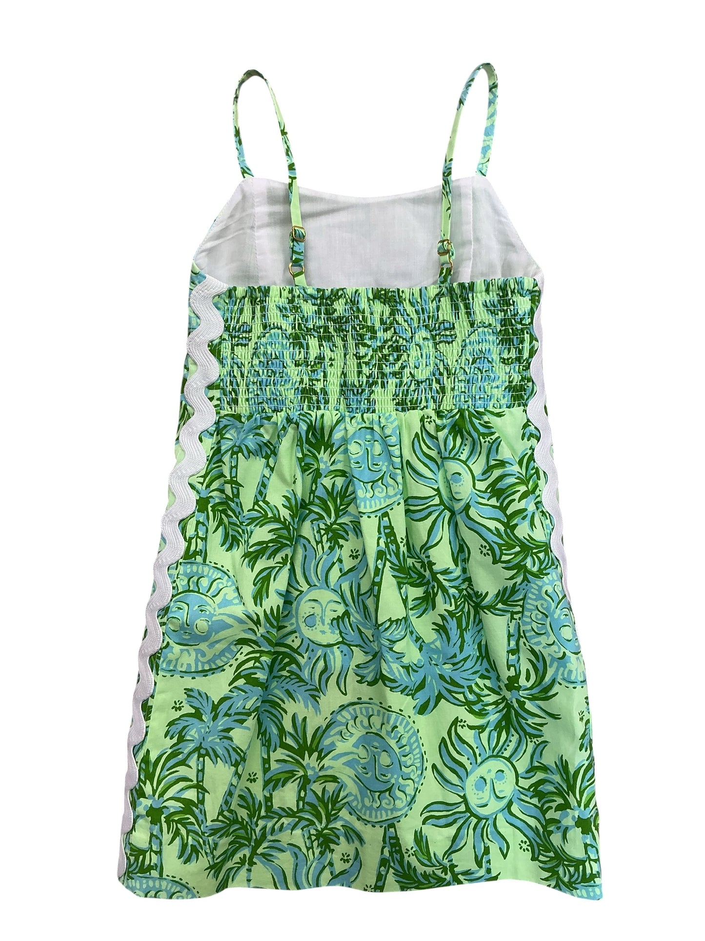 Lilly Pulitzer NWT Girls Kids Mini Shelli Dress Cool Mint Catchin Rays - Size 4