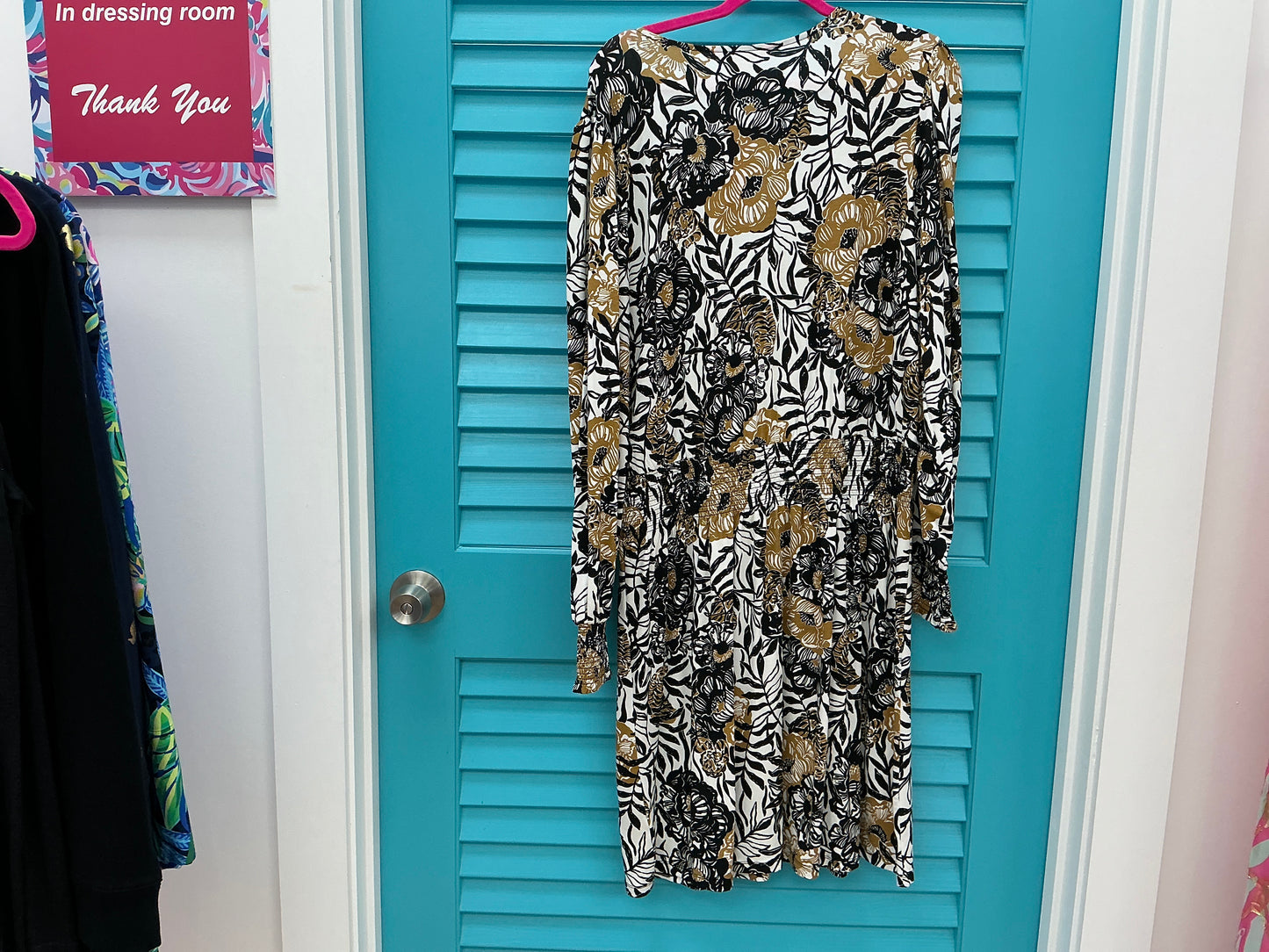 Lilly Pulitzer NWT Talley Long Sleeve Dre Peony Party - Size XL