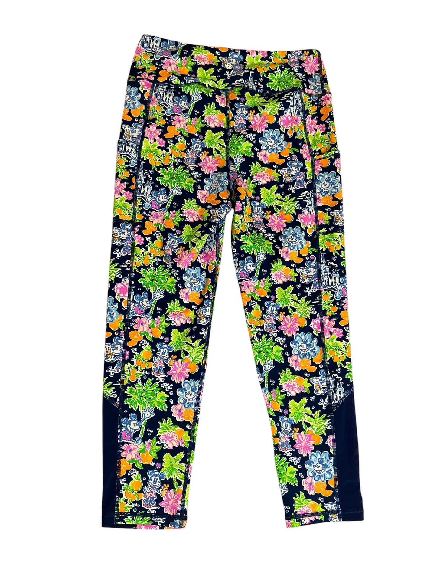 Lilly Pulitzer Weekender High Rise Midi Legging Lilly Loves Disney - Size L