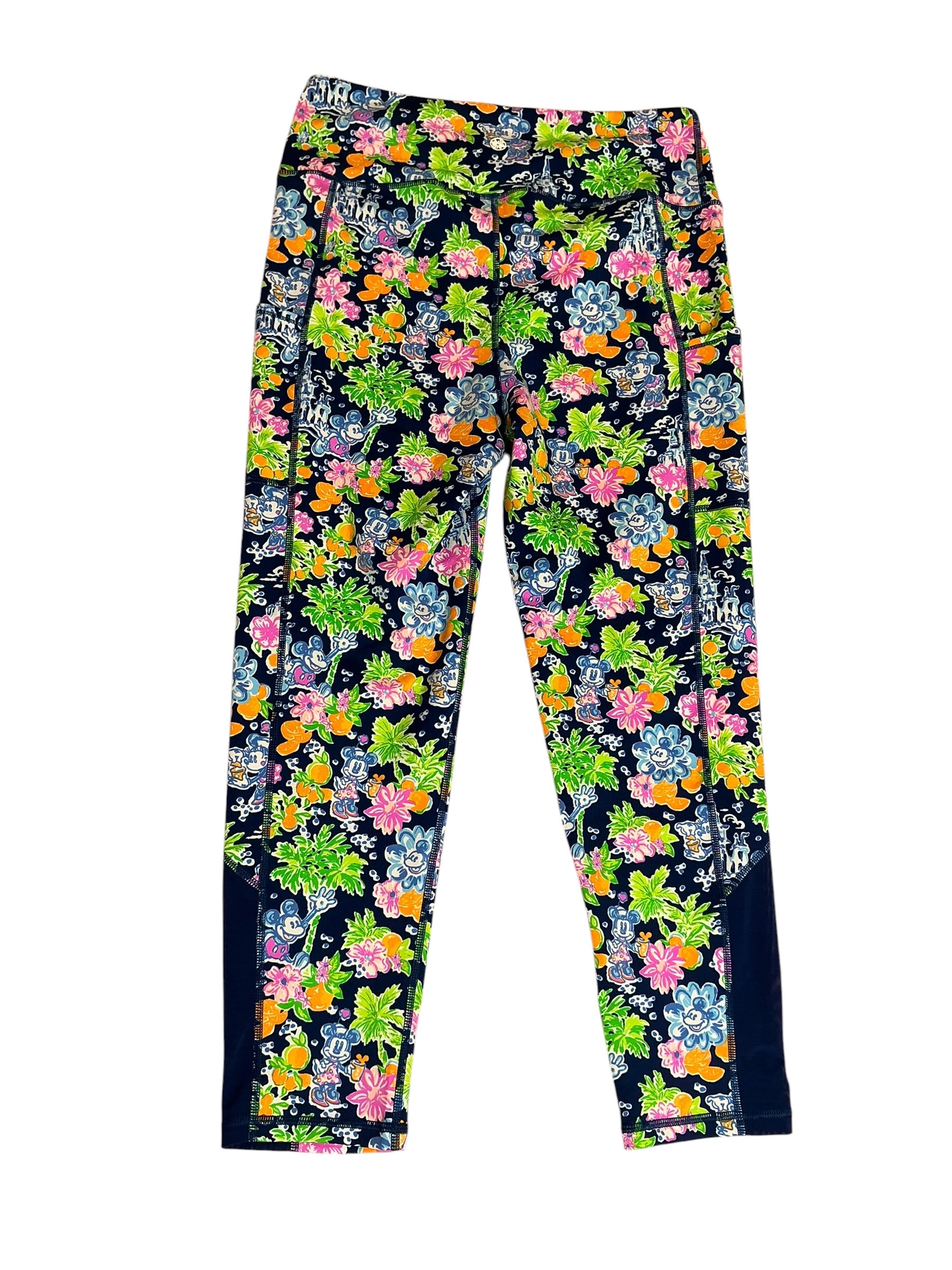 Lilly Pulitzer Weekender High Rise Midi Legging Lilly Loves Disney - Size L