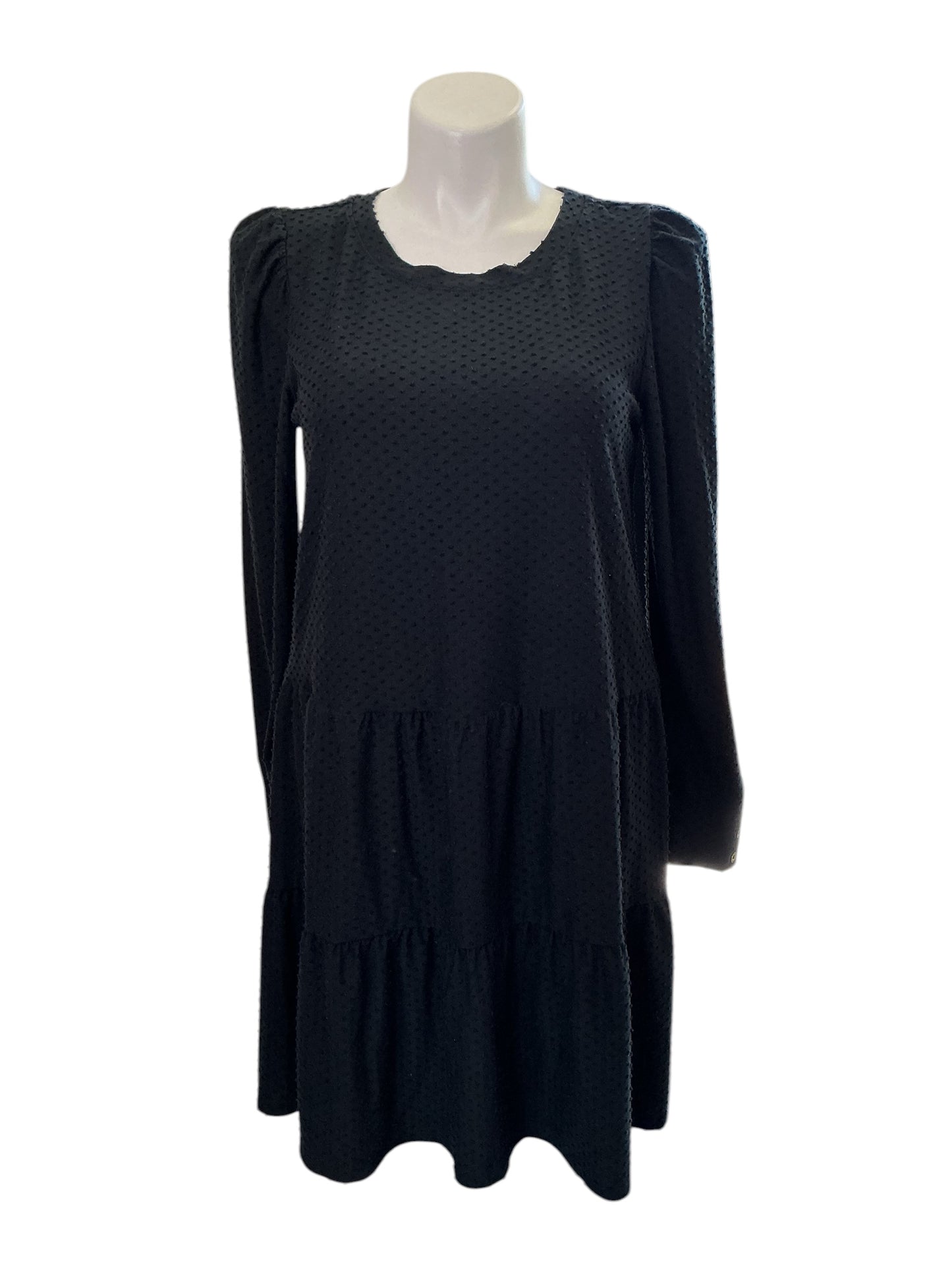 Lilly Pulitzer Zaria Dress - Onyx Polka Dot Jacquard - Size XL
