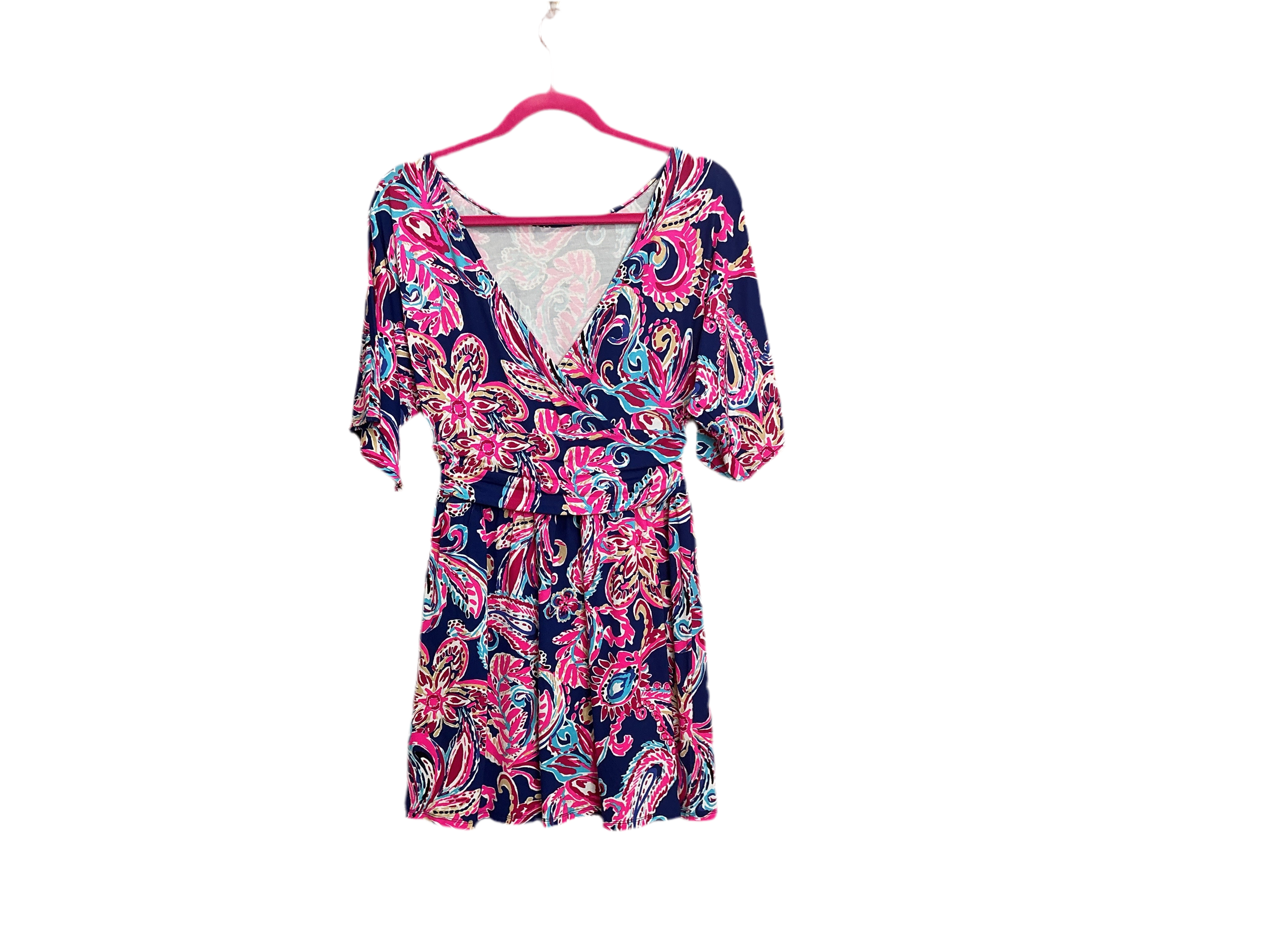 Lilly Pulitzer NWT, Parigi Boat Neck Romper , Multi Size XS